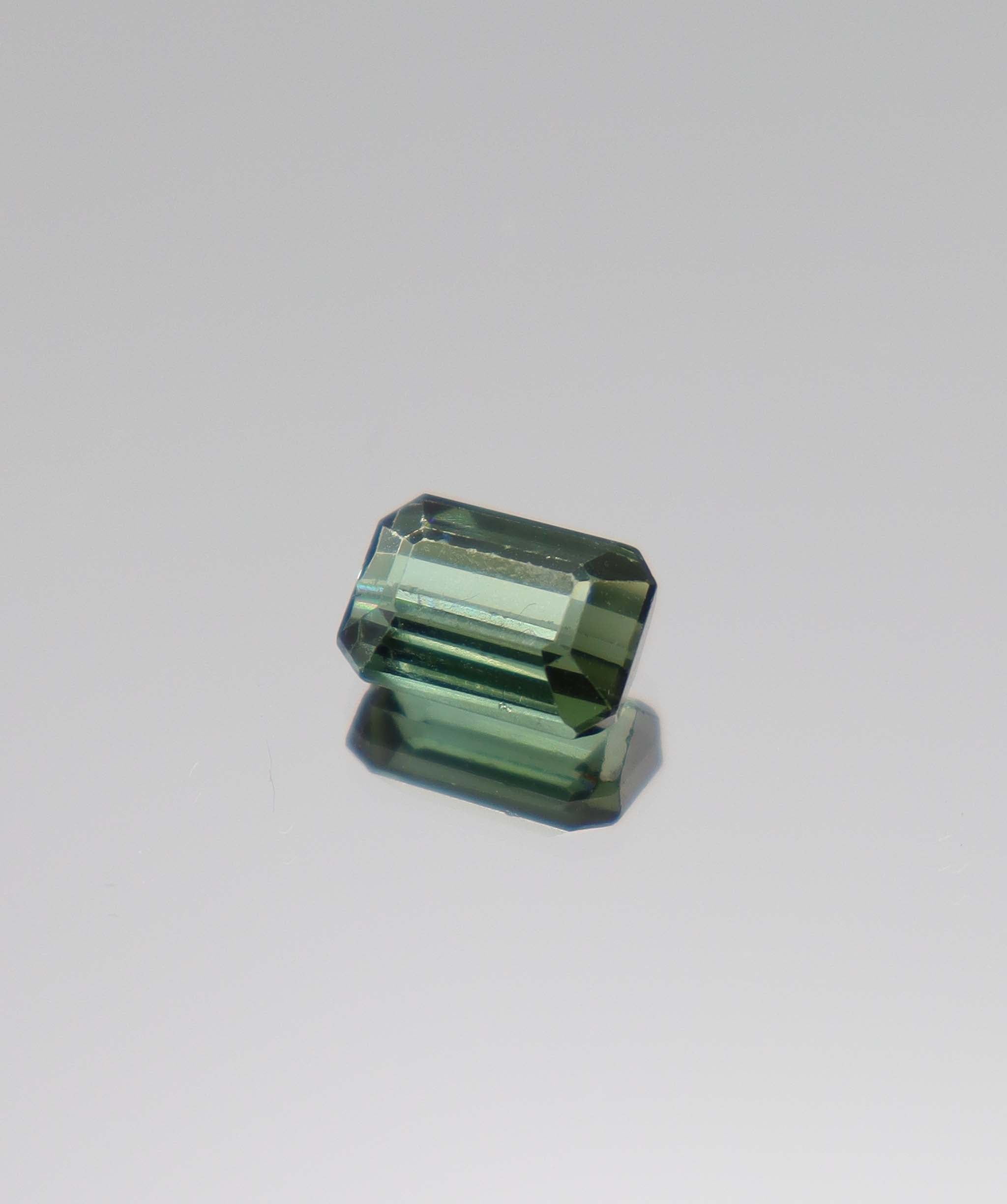 2.30ct Green Tourmaline Emerald Cut DXBCS1088