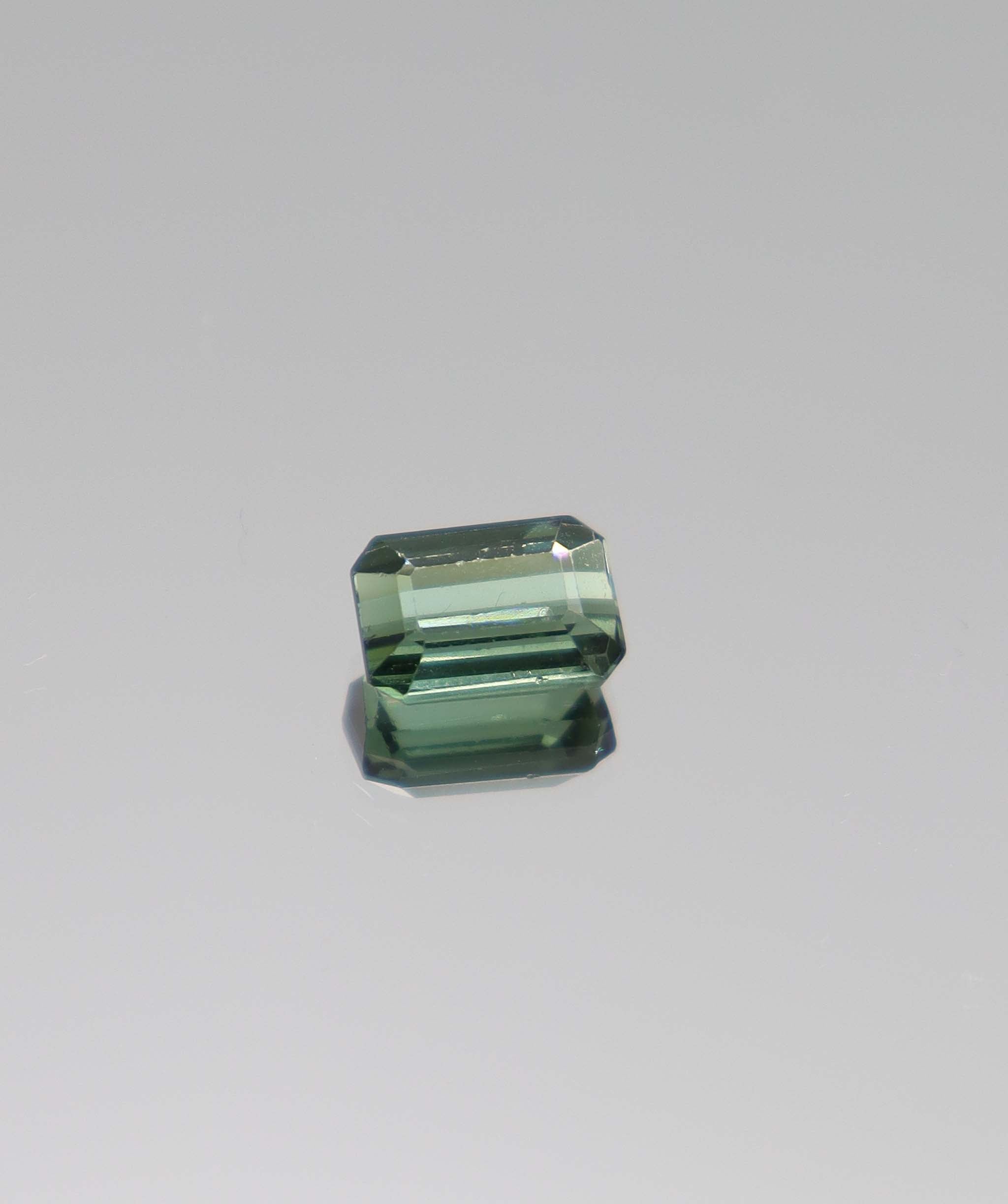 2.30ct Green Tourmaline Emerald Cut DXBCS1088