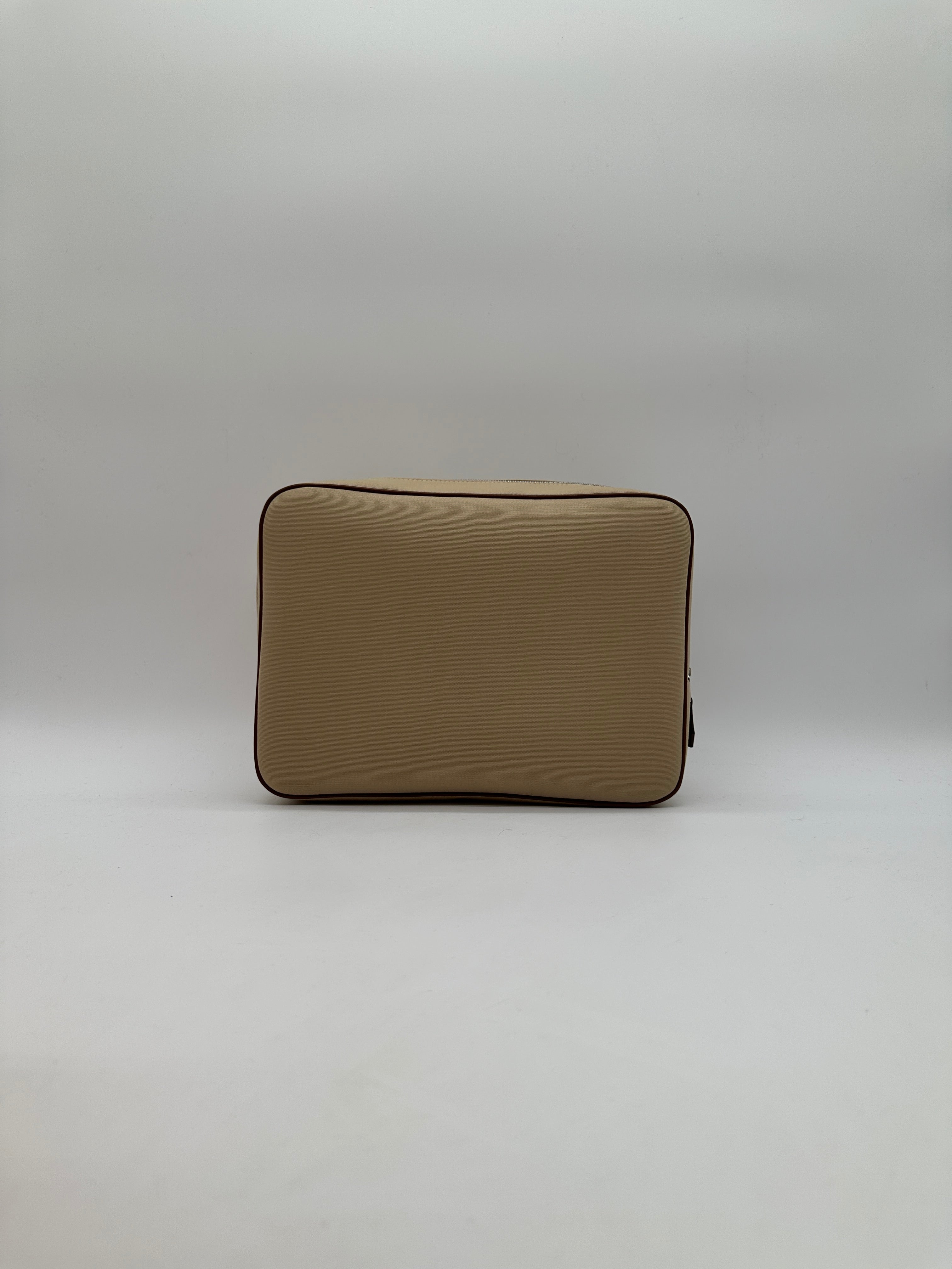 Hermès Trousse Chapitre GM Naturel