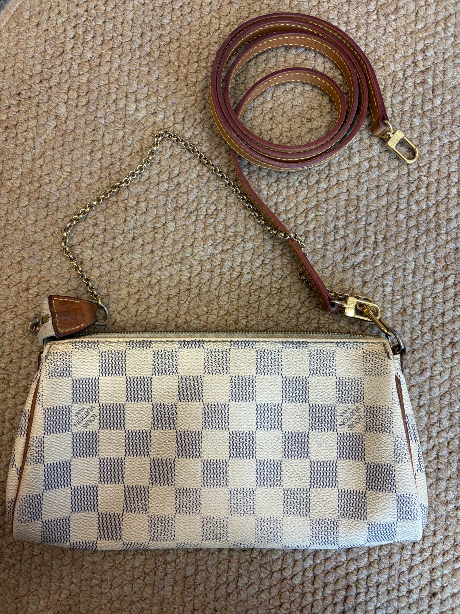 Louis Vuitton Damier Azur Small Handbag
