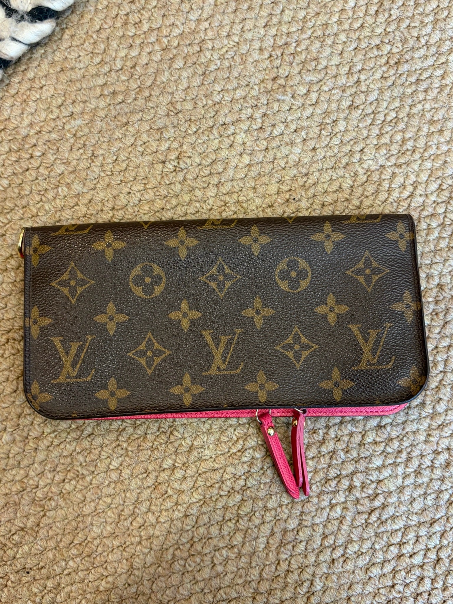 Louis Vuitton Monogram Zip Wallet
