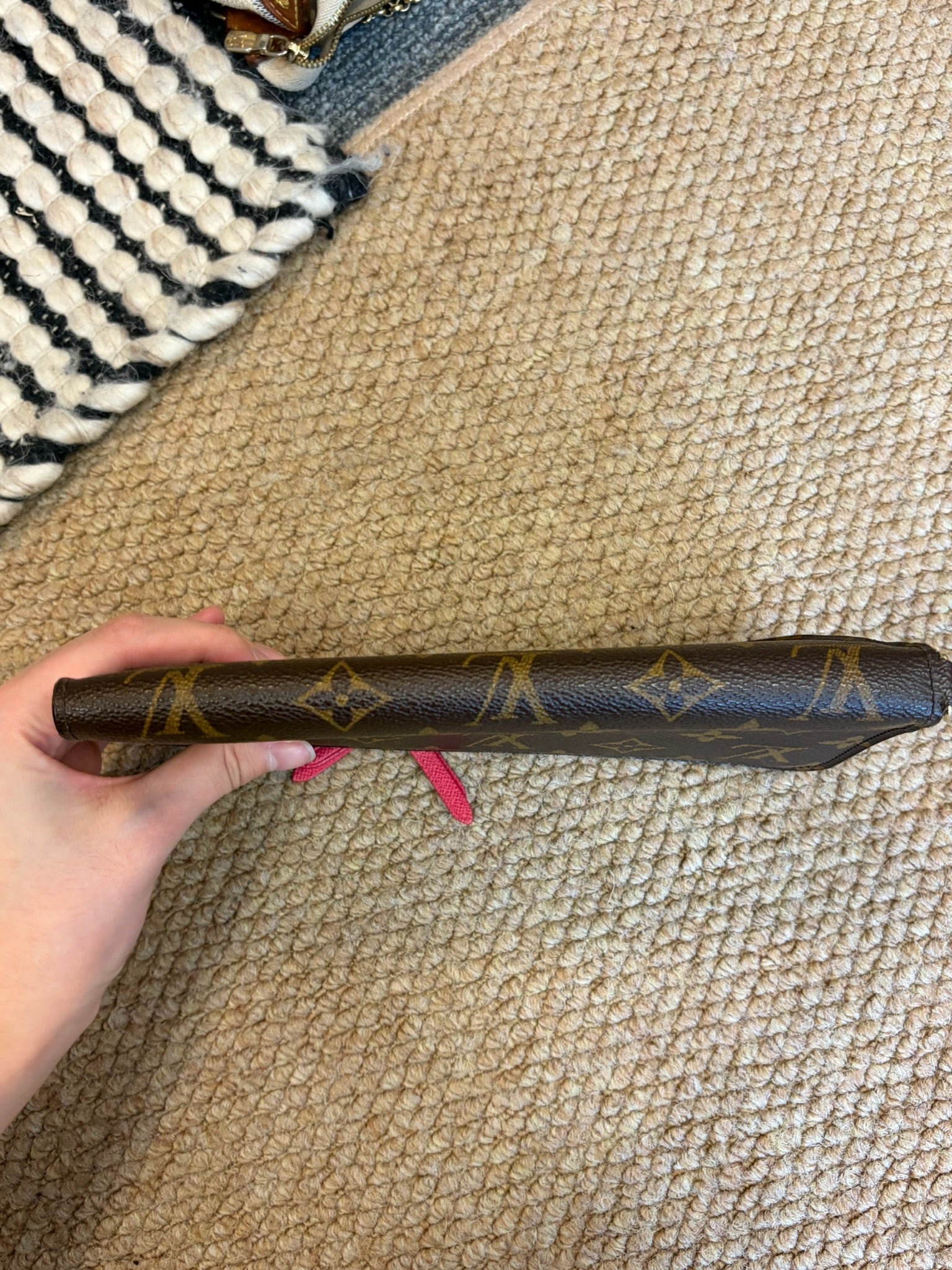 Louis Vuitton Monogram Long Wallet Brown