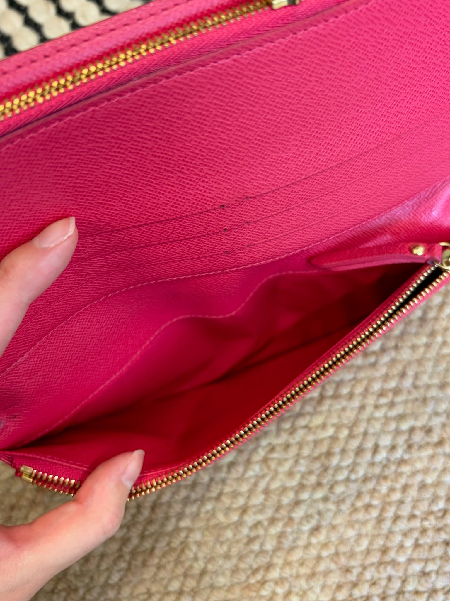 Louis Vuitton Monogram Zip Wallet