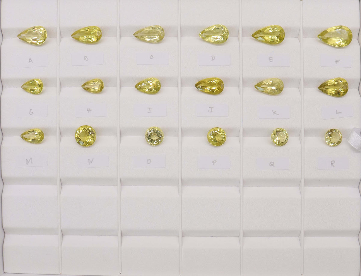 Lemon Quartz Pear/Round  DXBCD2140