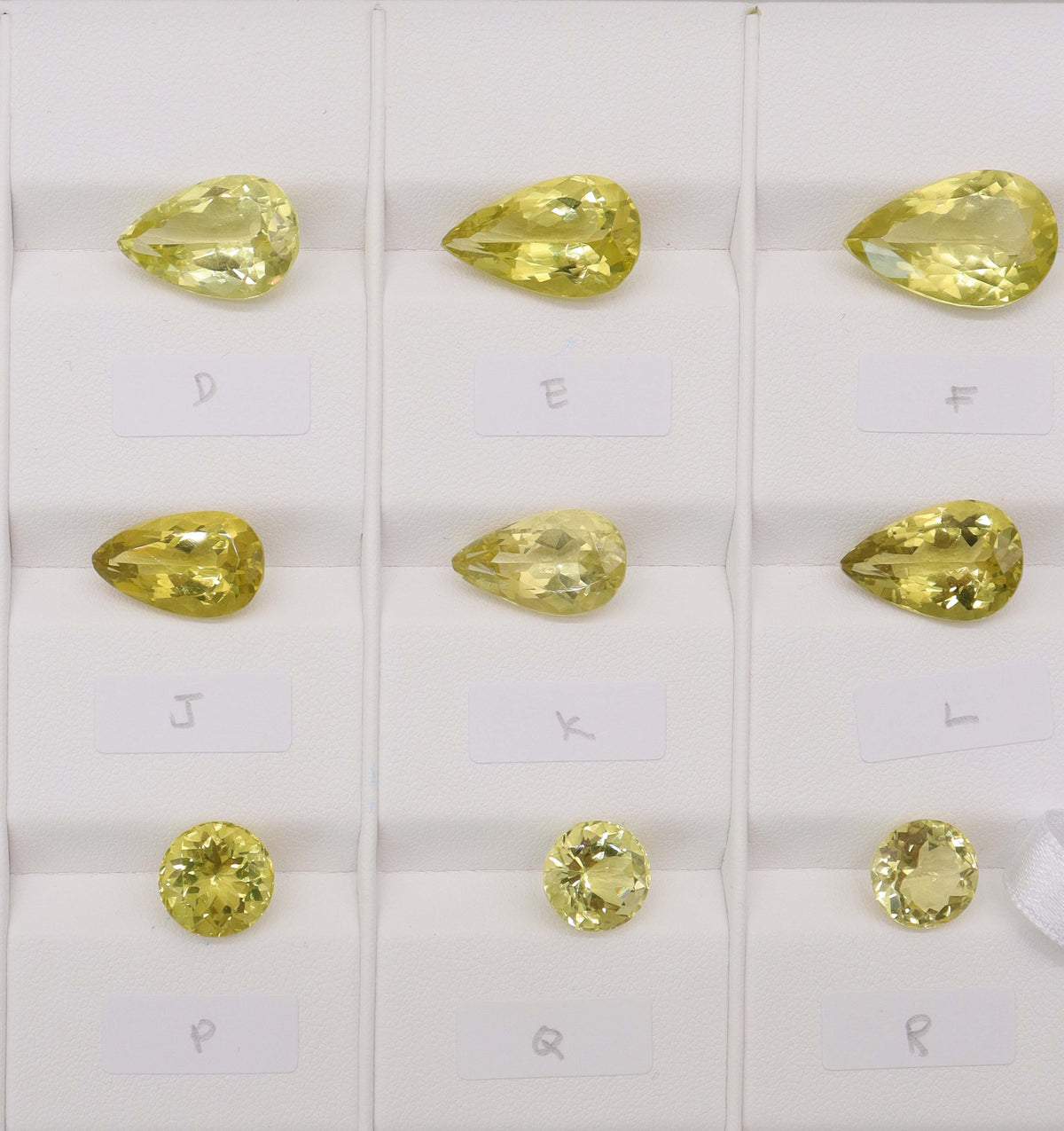 Lemon Quartz Pear/Round  DXBCD2140