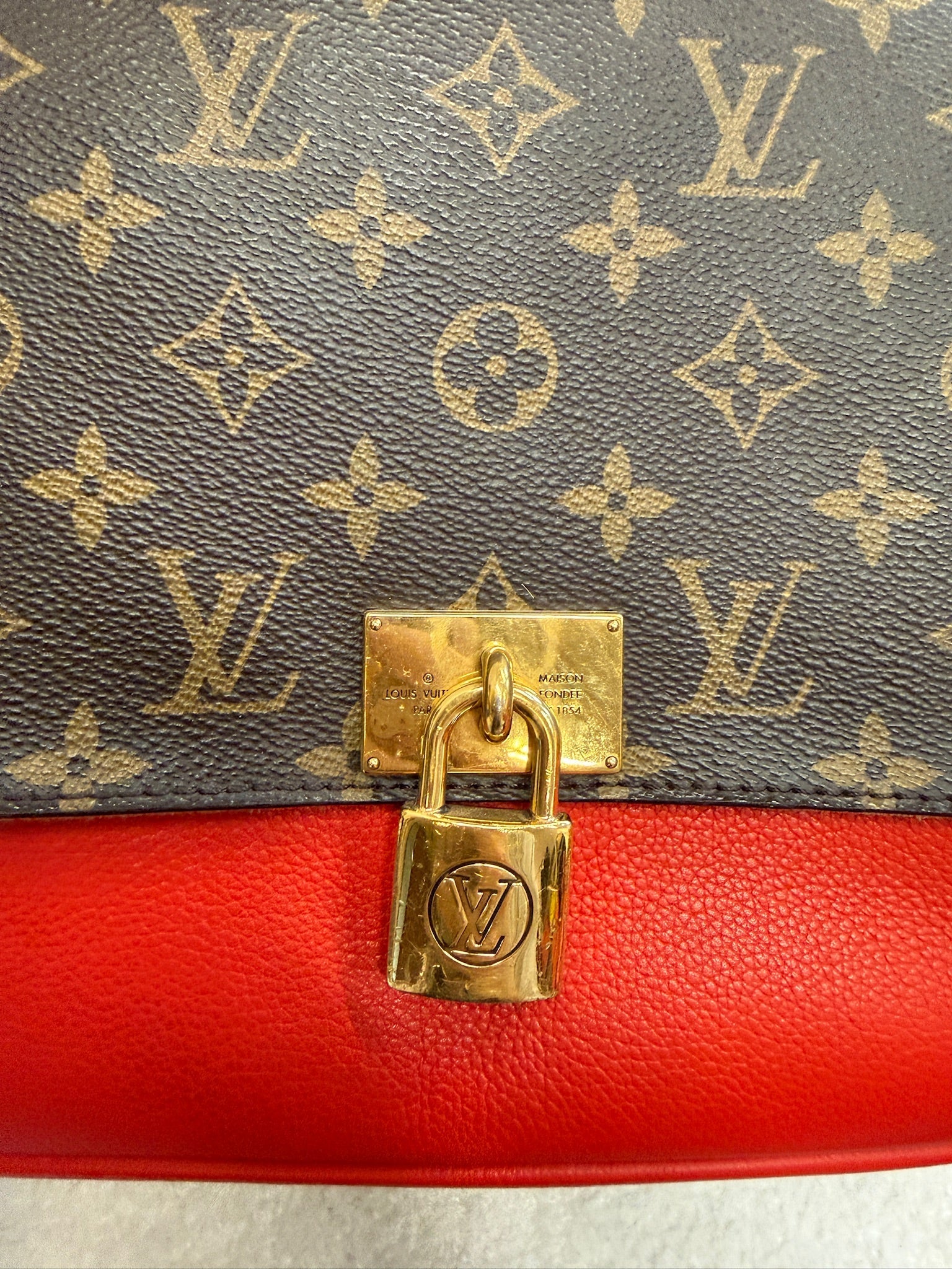 Louis Vuitton  Marignan Monogram Shoulder Bag