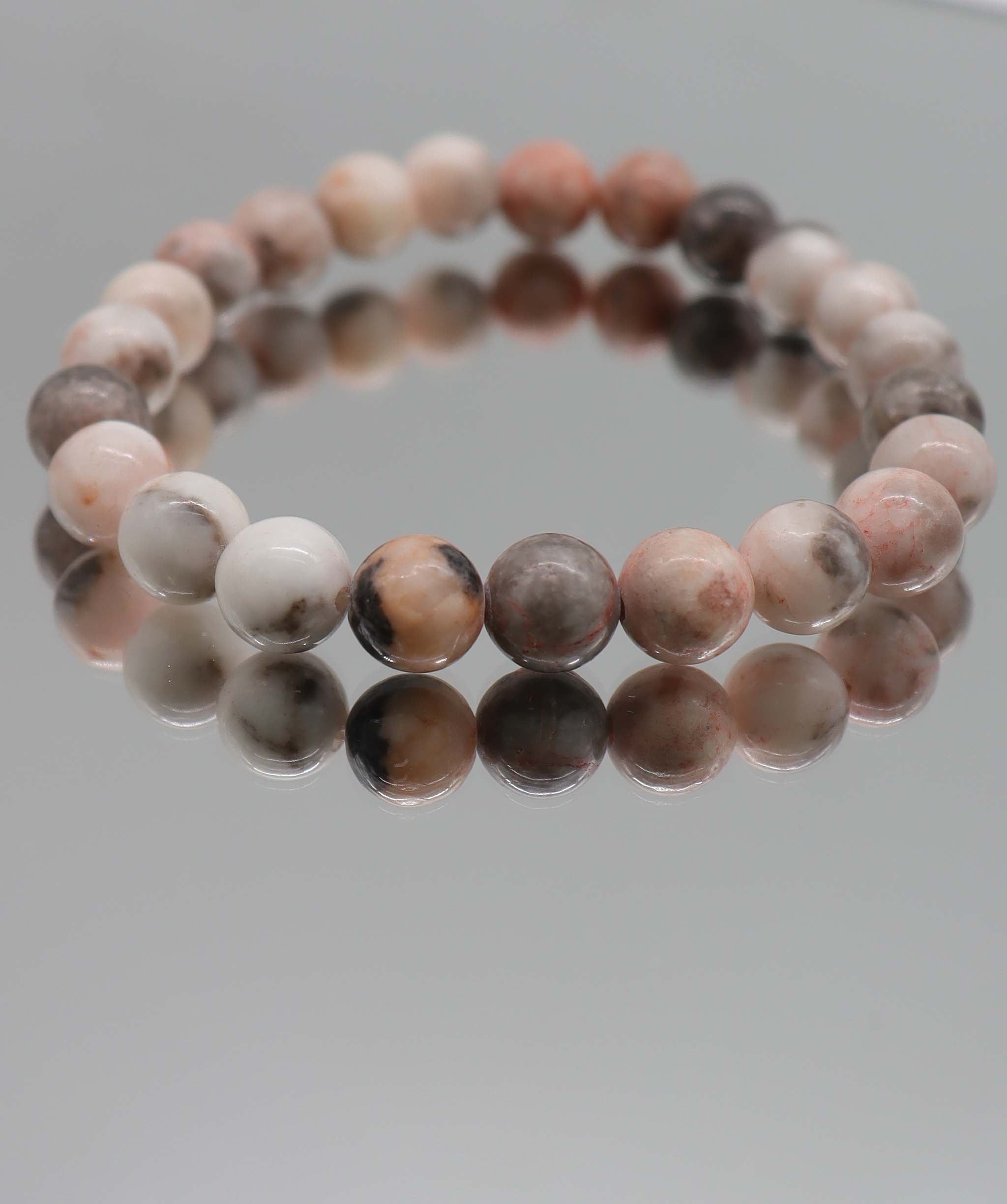 Pink Zebra Jaspers Bracelet DXBS4408