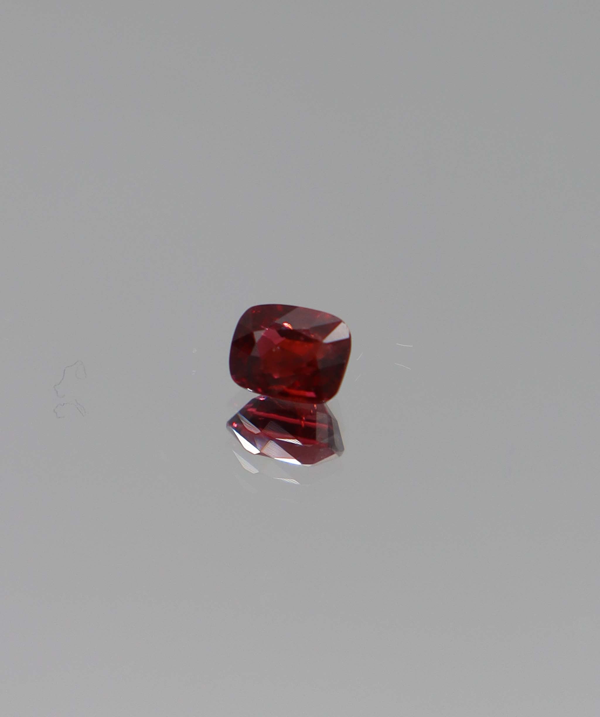 0.75ct Burma Red Spinel Cushion DXBCD1487