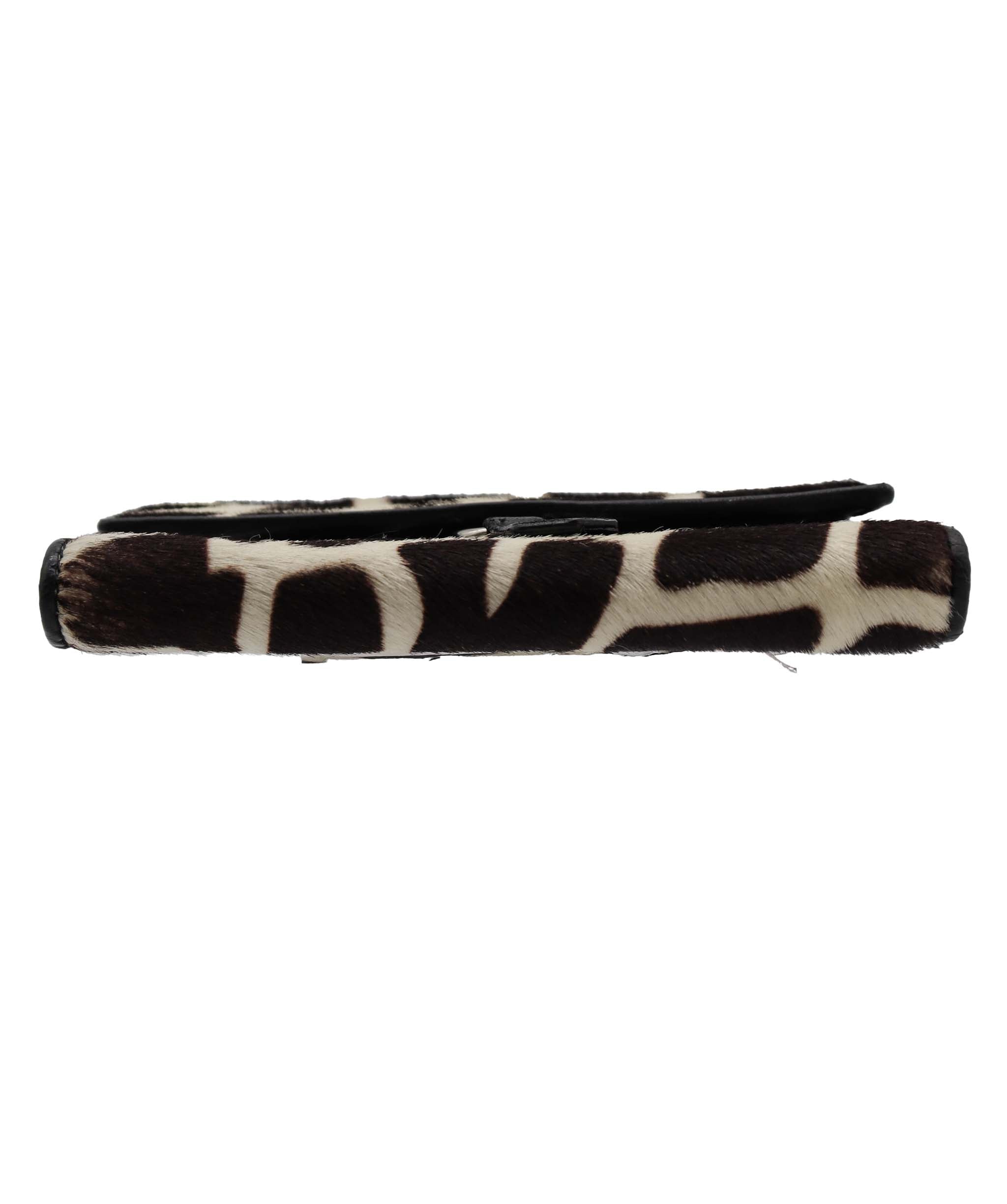 Prada Animal Print Folding Wallet DXBS1956