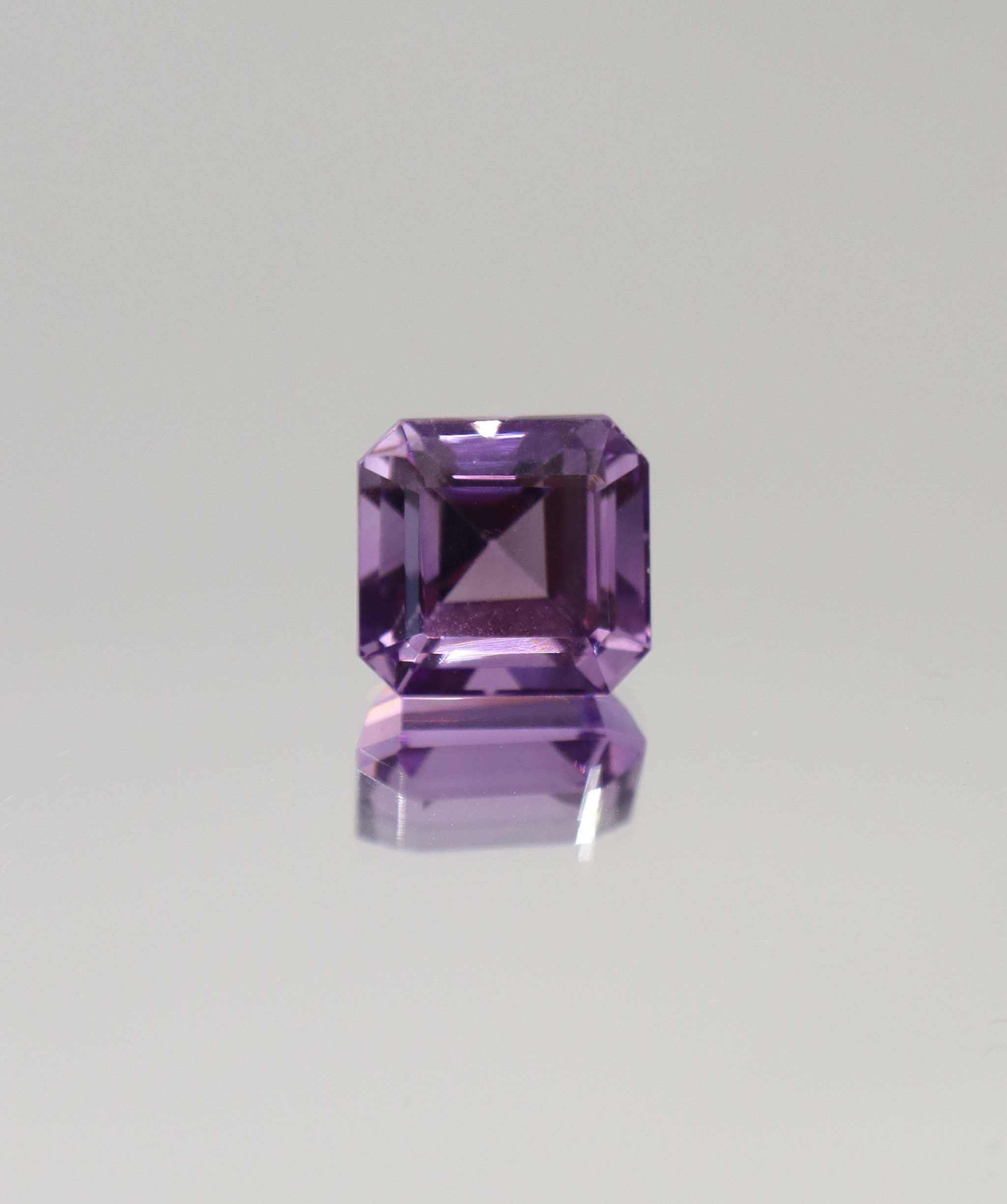 8.55ct Amethyst Asscher DXBCD2220