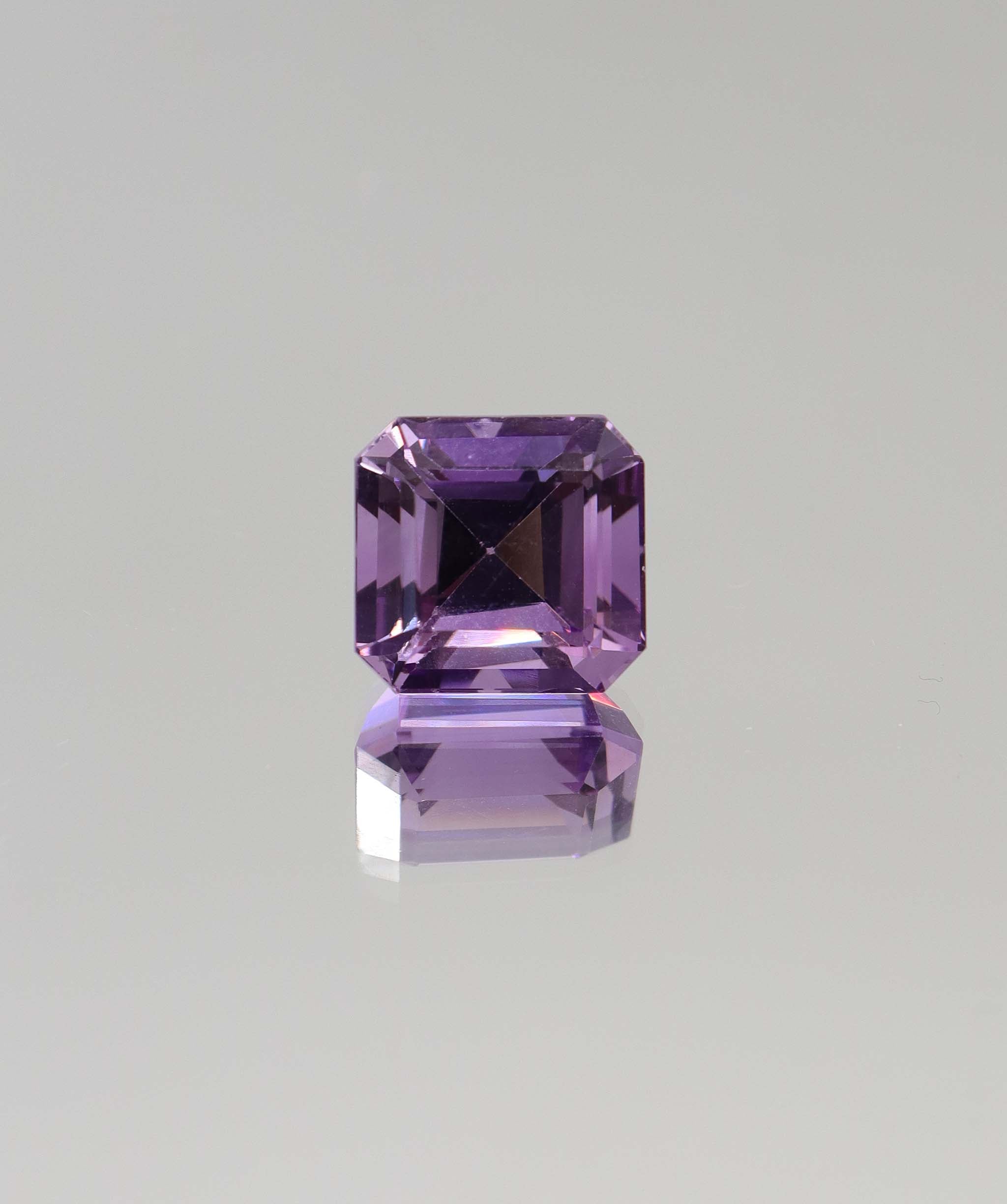 8.55ct Amethyst Asscher DXBCD2220