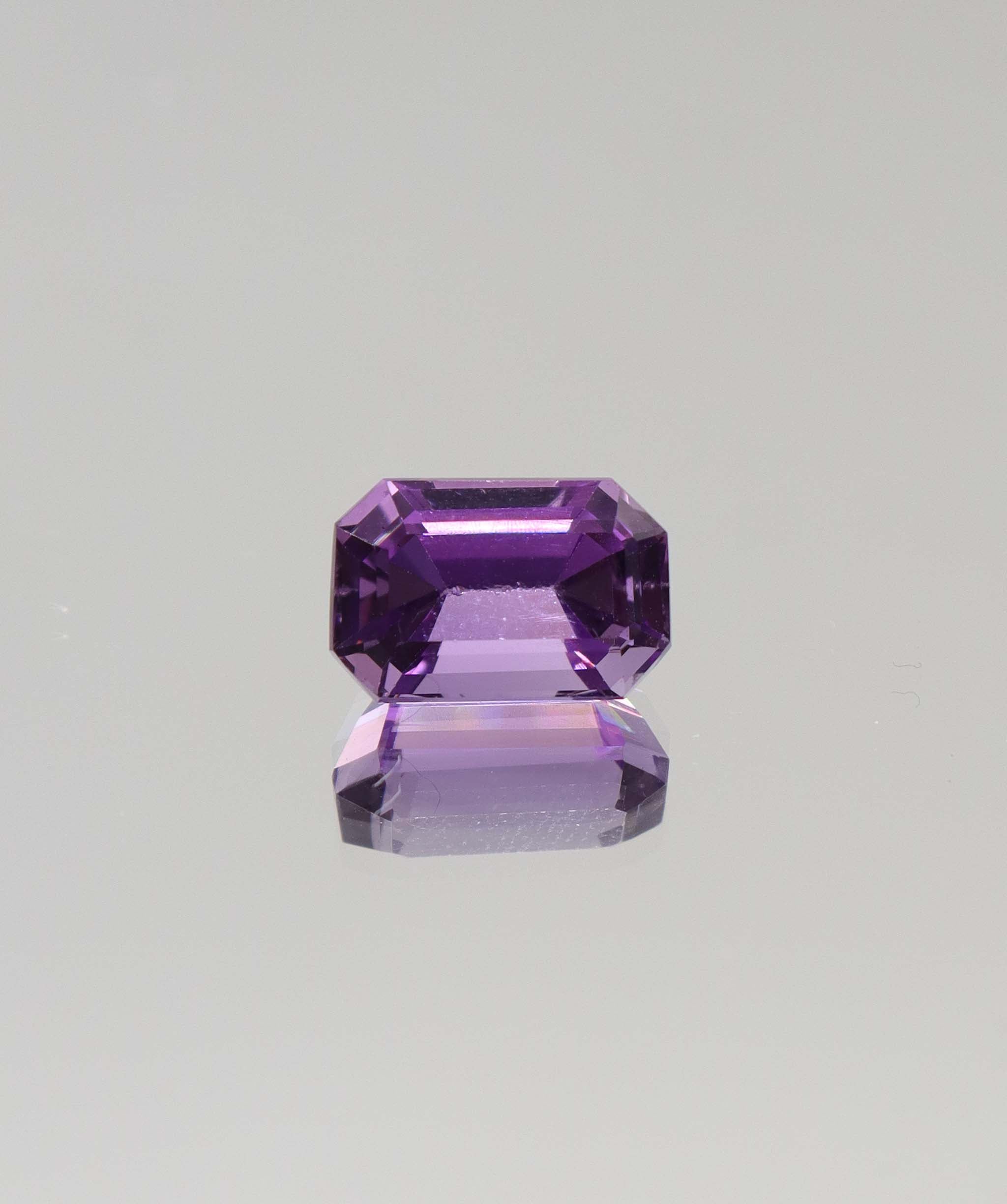 4.40ct Amethyst Asscher DXBCD2221