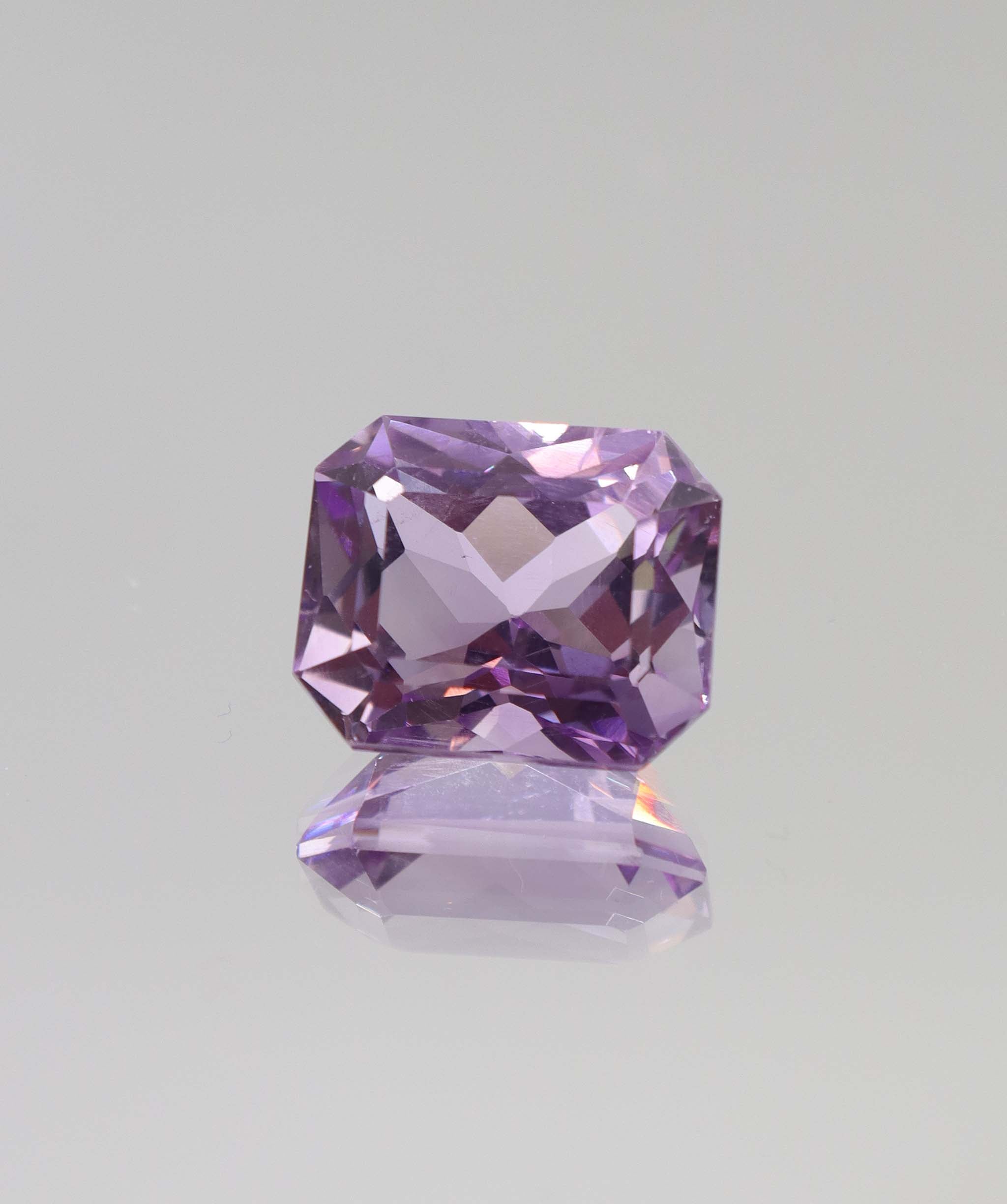 12.01ct Amethyst Asscher DXBCD2219