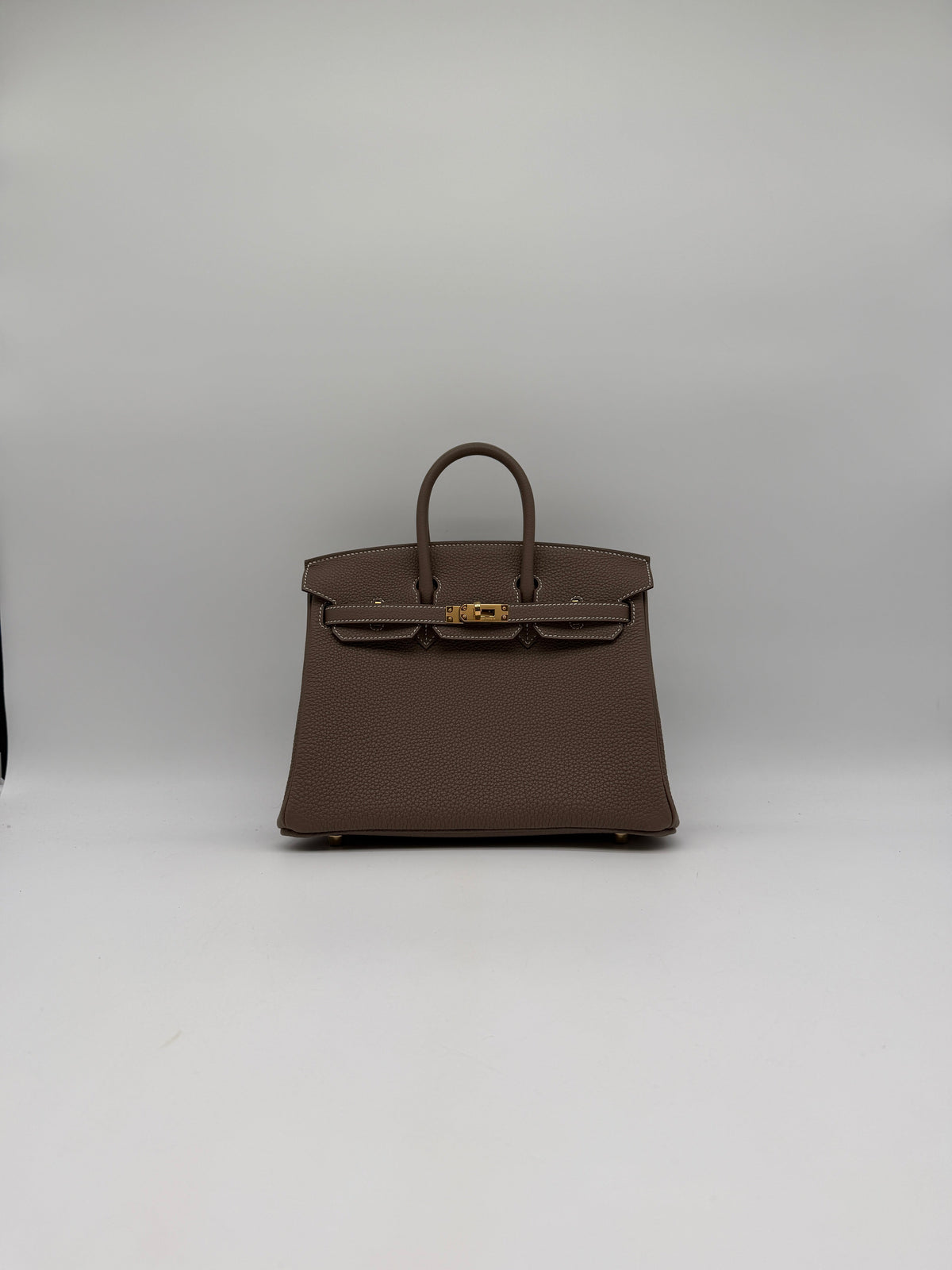Hermès Birkin 25 Etoupe Togo Gold Hardware