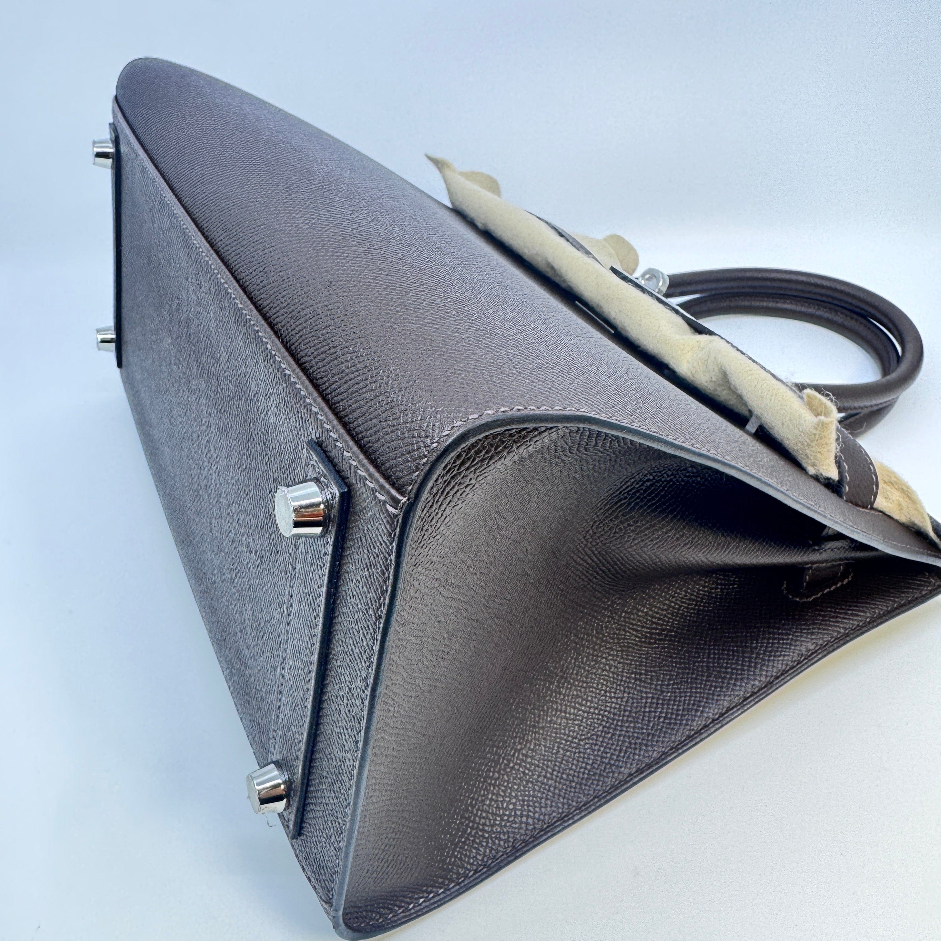 HERMES Birkin30 sellier Ebene Epsom GHW Y B-332541