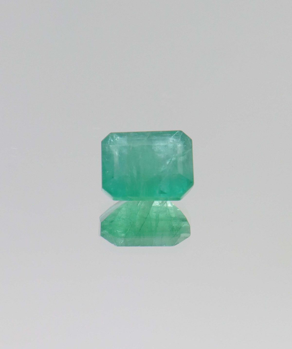 4.1ct Emerald Cut Natural Zambian Emerald DXBCS6423