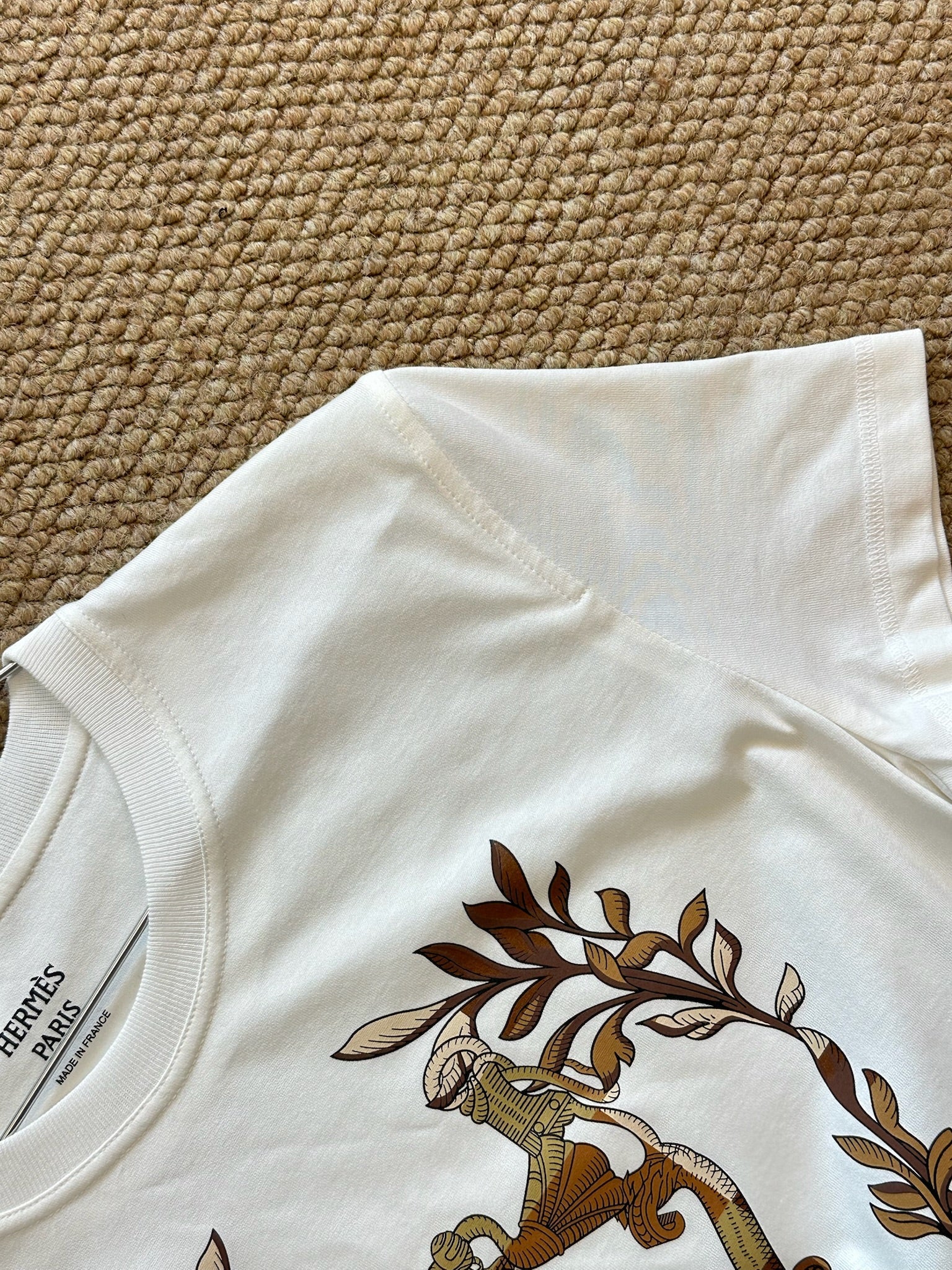 Size 38 - Hermès Della Cavalleria Cartouche T-shirt Dress