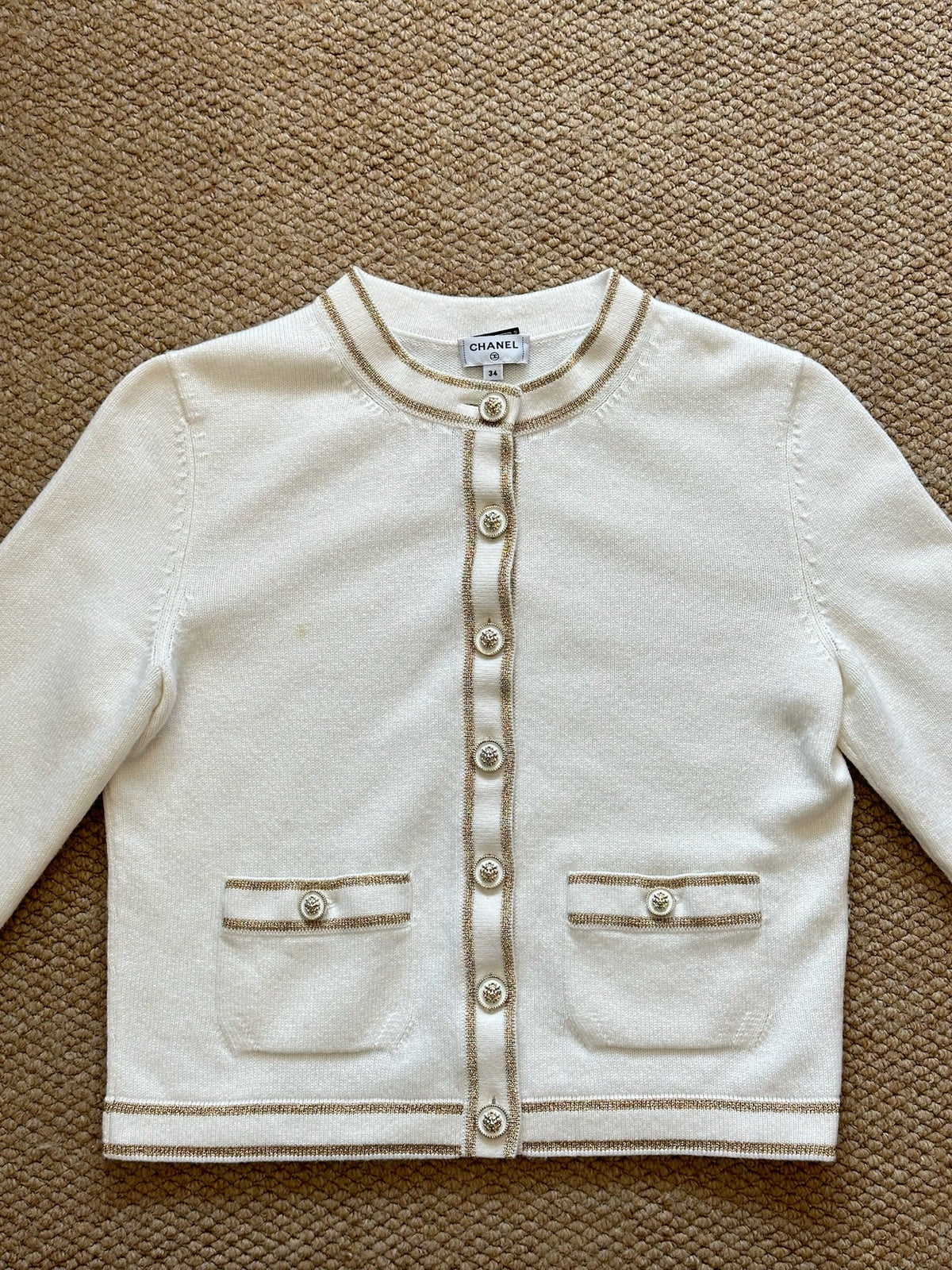 Size 34 - Chanel Knit Cardigan