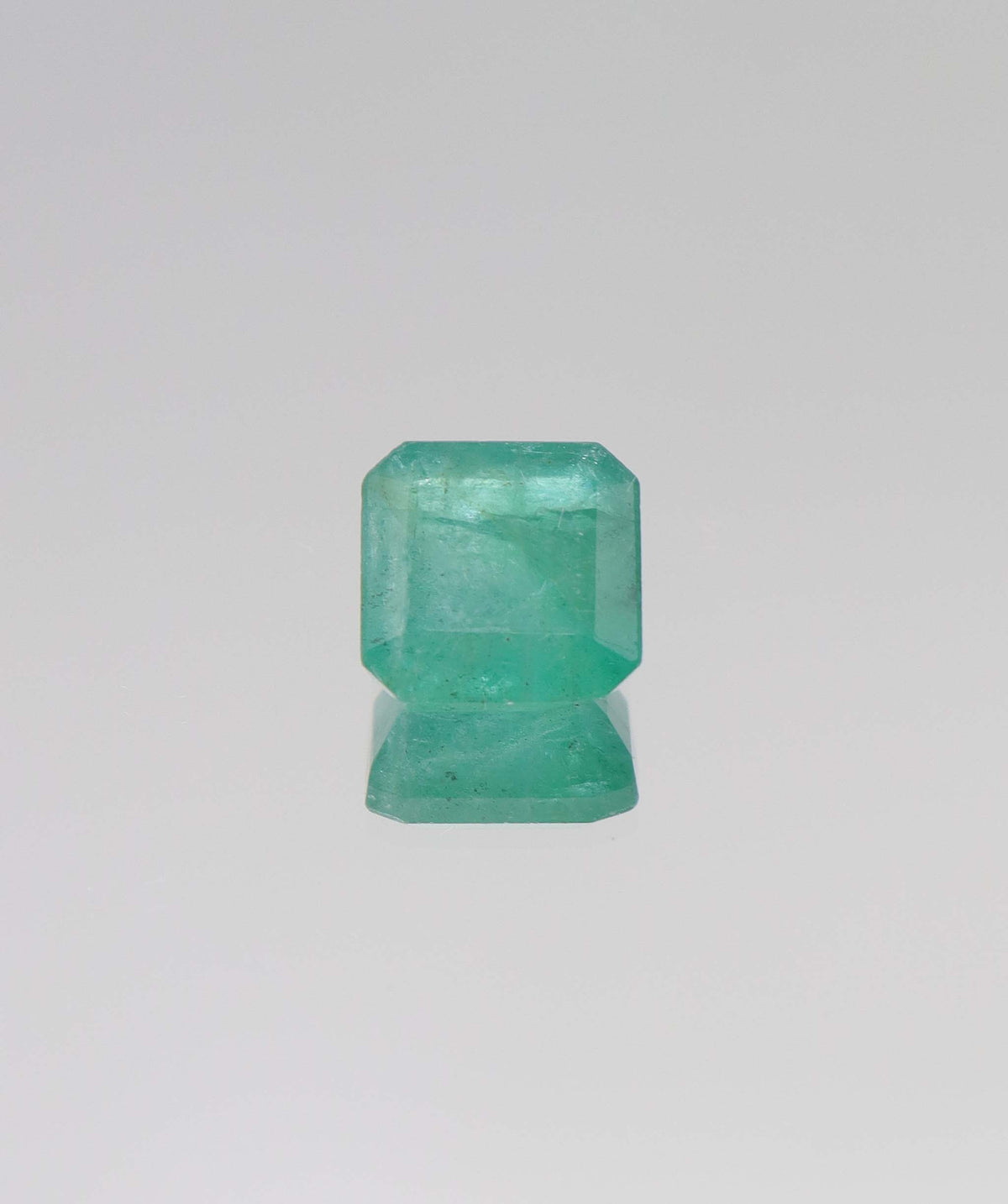 5.4ct Asscher Natural Zambian Emerald DXBCS6391