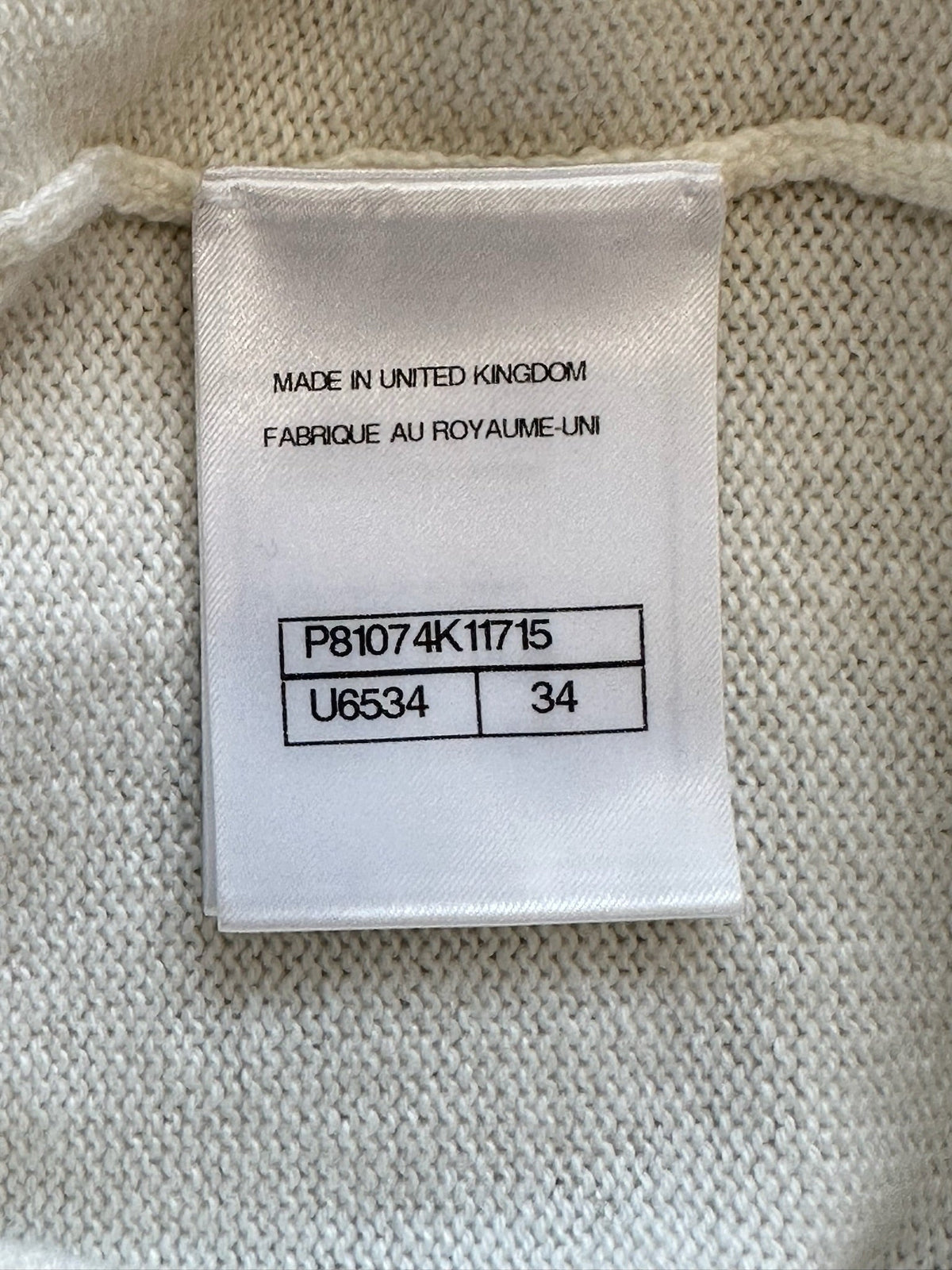 Size 34 - Chanel Knit Cardigan