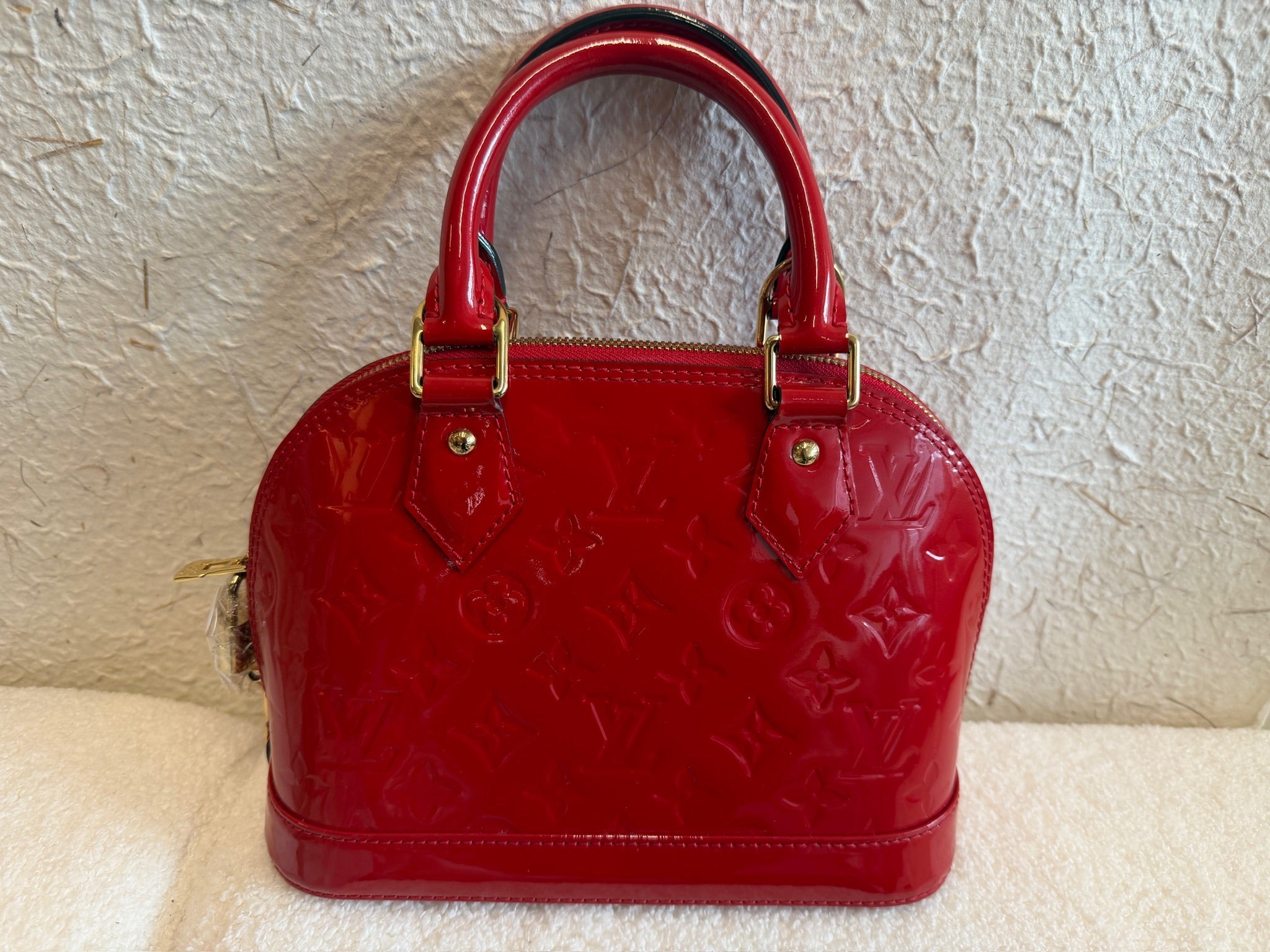 Louis Vuitton Alma BB red