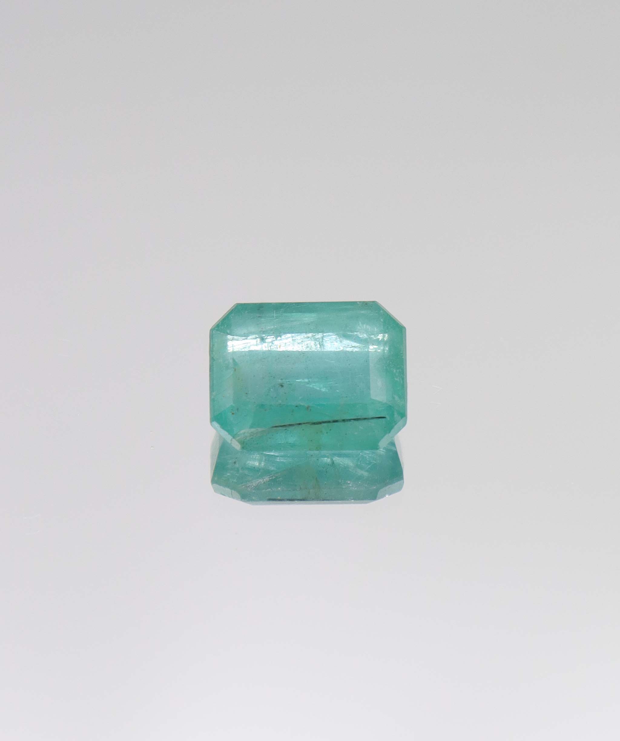 4.85ct Emerald Cut Natural Zambian Emerald DXBCS6409