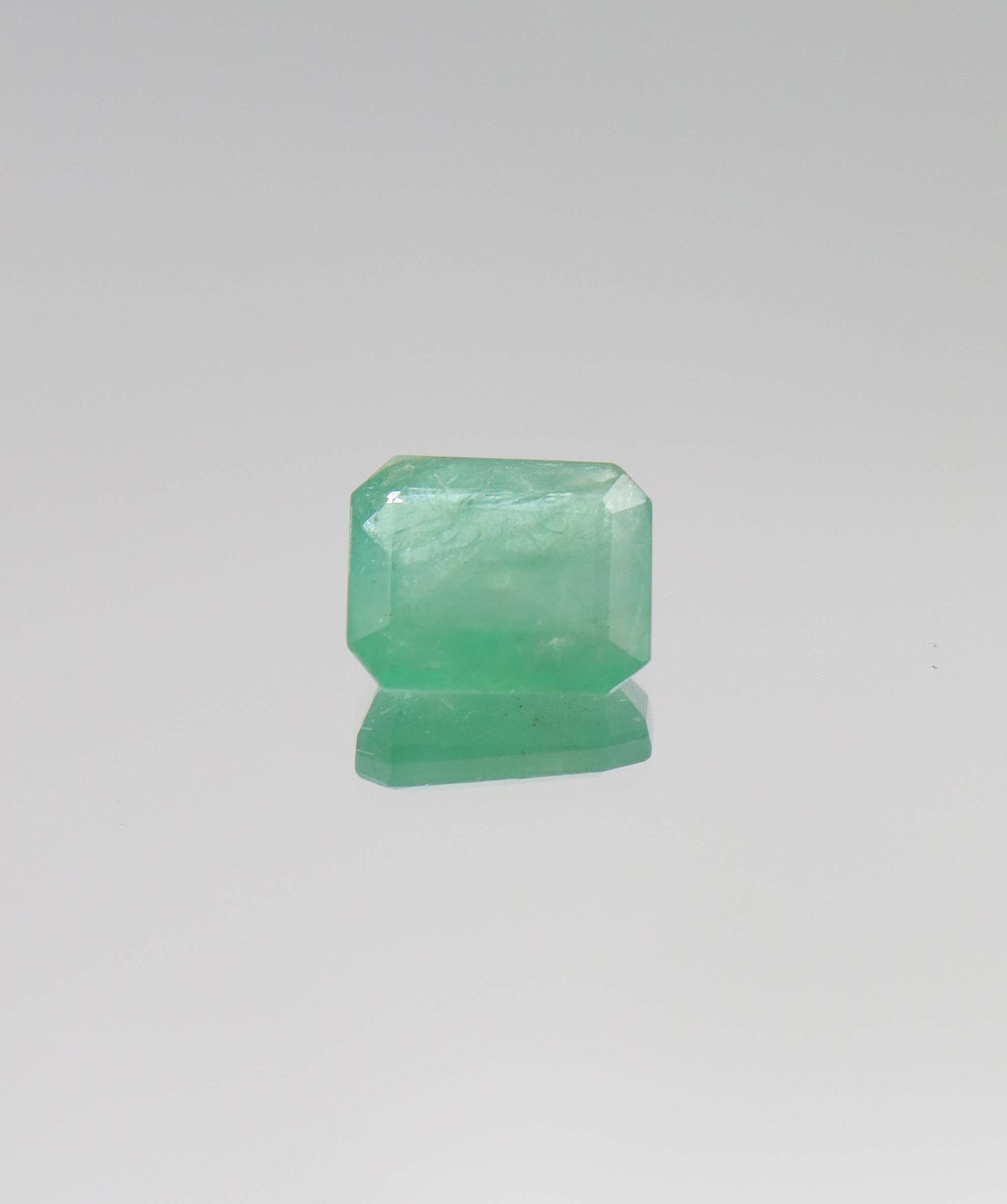 5.25ct Emerald Cut Natural Zambian Emerald DXBCS6389