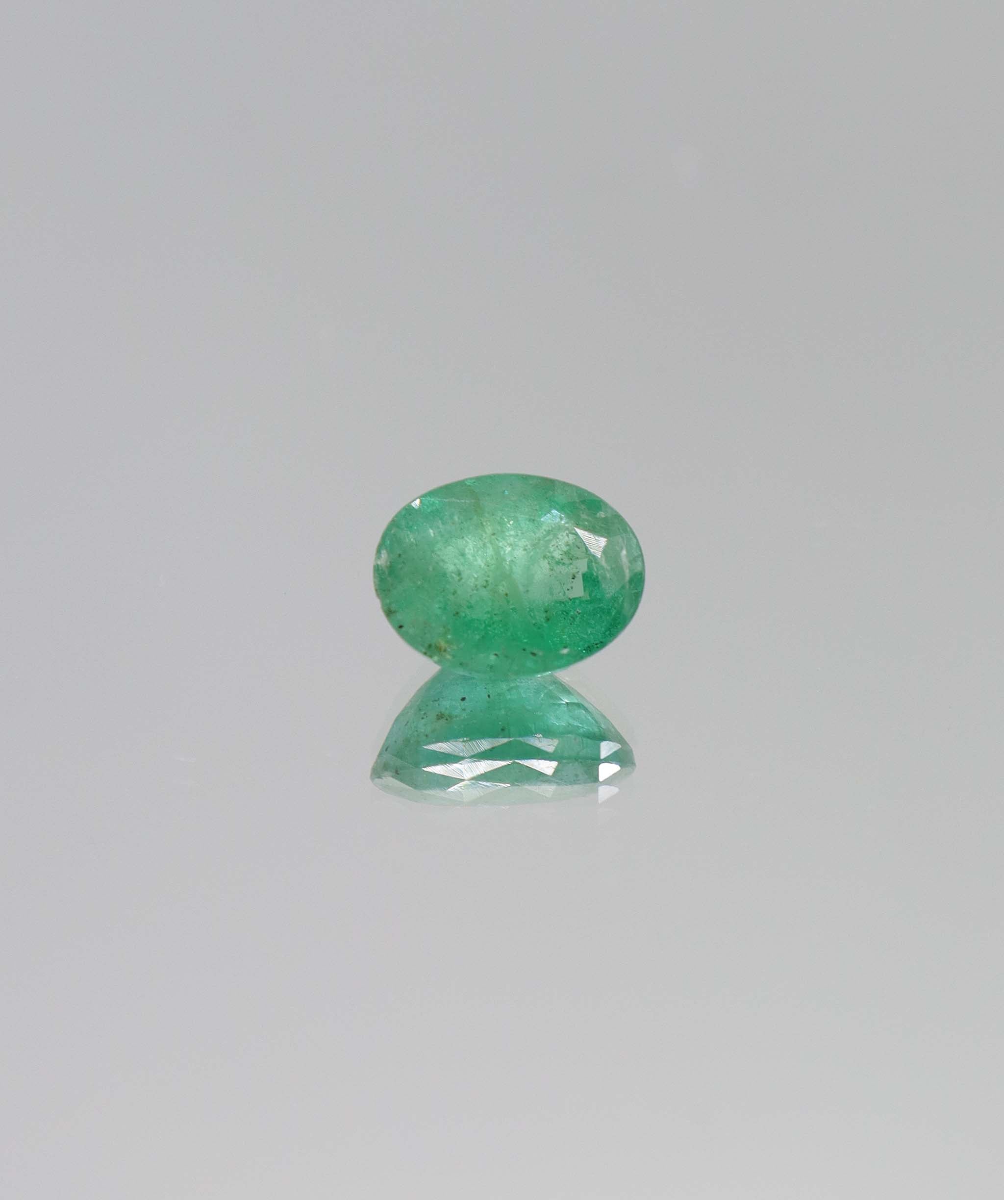 3.45ct Oval Natural Zambian Emerald DXBCS6350