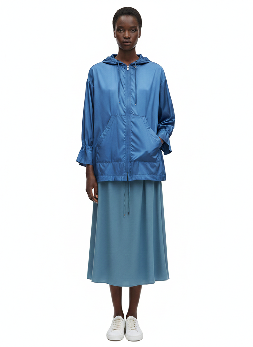 GIUBB. REVIERS SILK PRINCESS TOP (قميص)