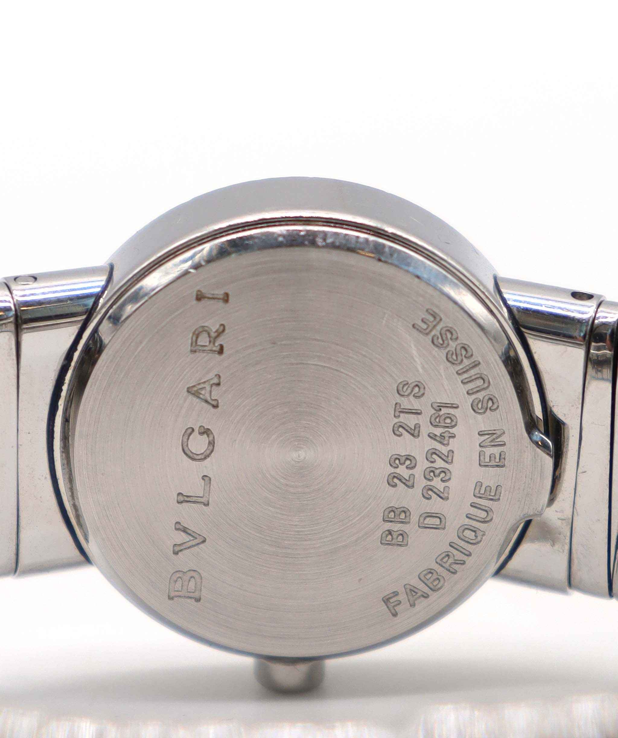 BVLGARI Bulgari Bulgari Tubogas BB232TS Women's Watch Date Black Quartz Watch BVLGARI BVLGARI 90320128 DXBS6393
