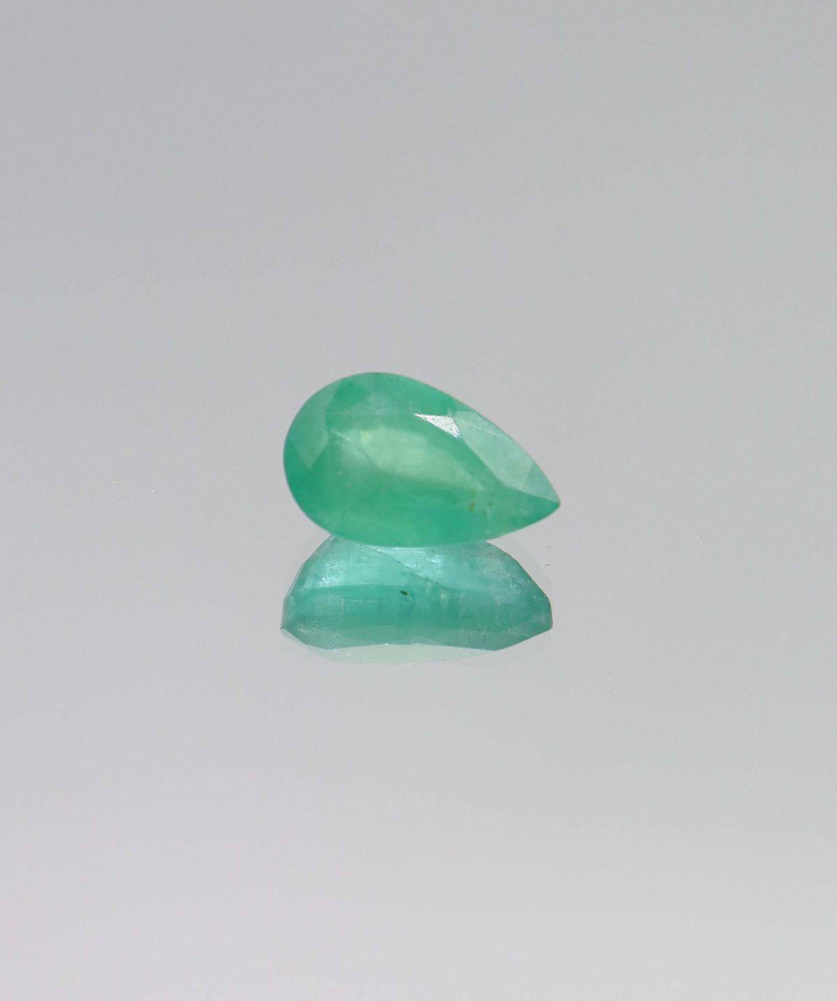 5.05ct Pear Natural Zambian Emerald DXBCS6430