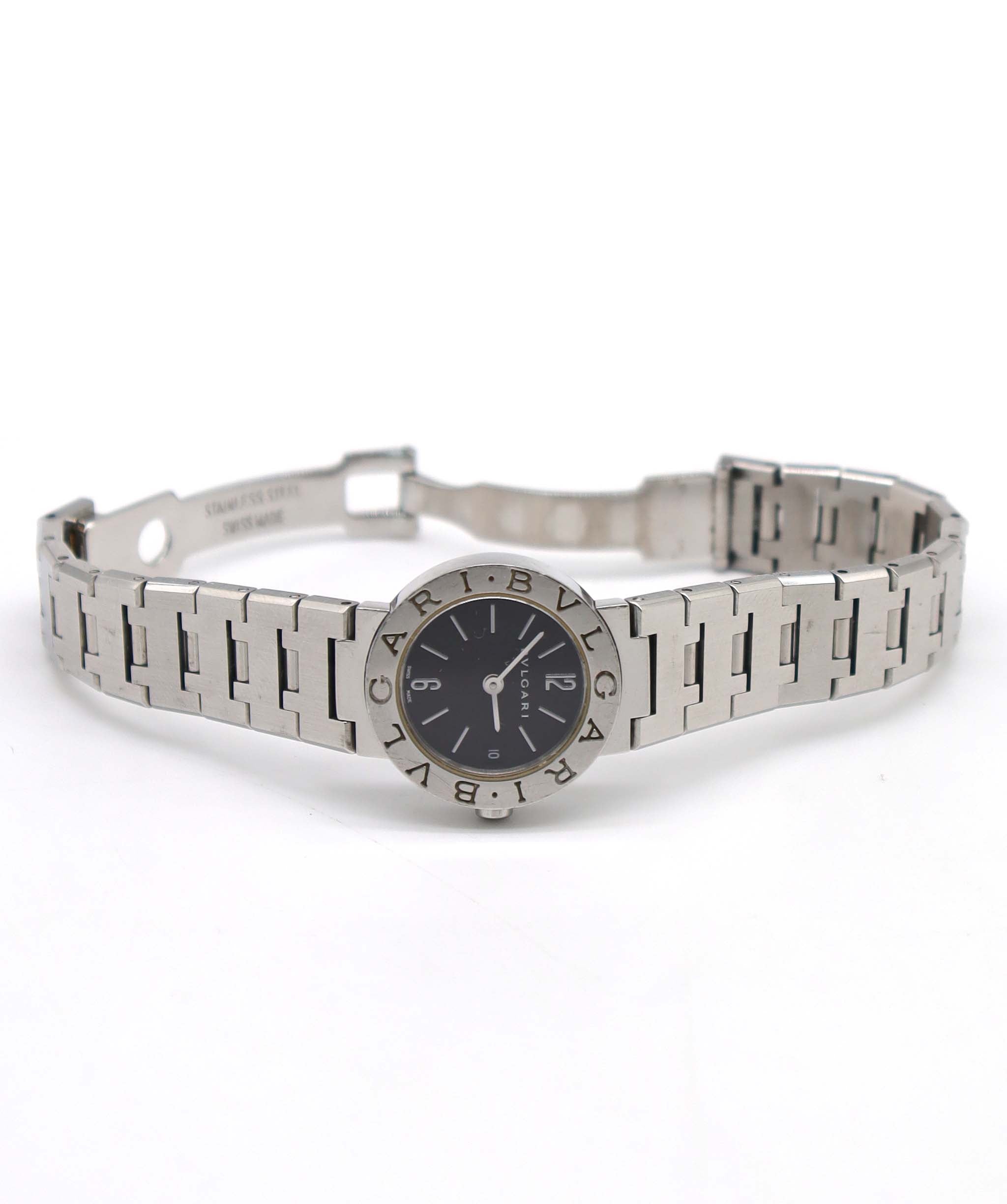 BVLGARI Bulgari Bulgari BB23SS Women's Watch Date Black Quartz Watch BVLGARI BVLGARI 90320046 DXBS6389