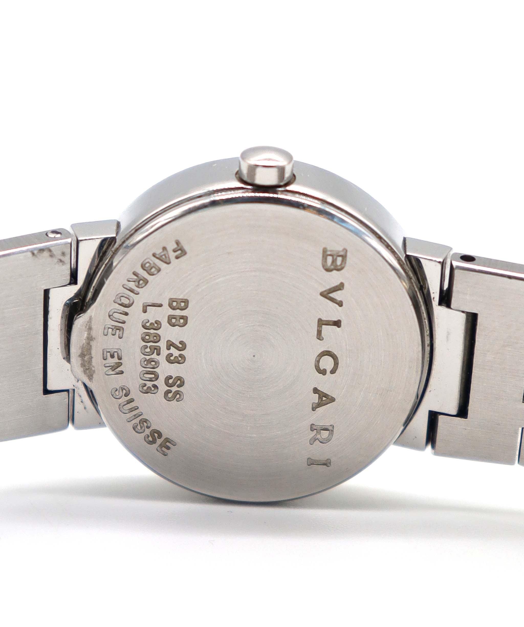 BVLGARI Bulgari Bulgari BB23SS Women's Watch Date Black Quartz Watch BVLGARI BVLGARI 90320046 DXBS6389