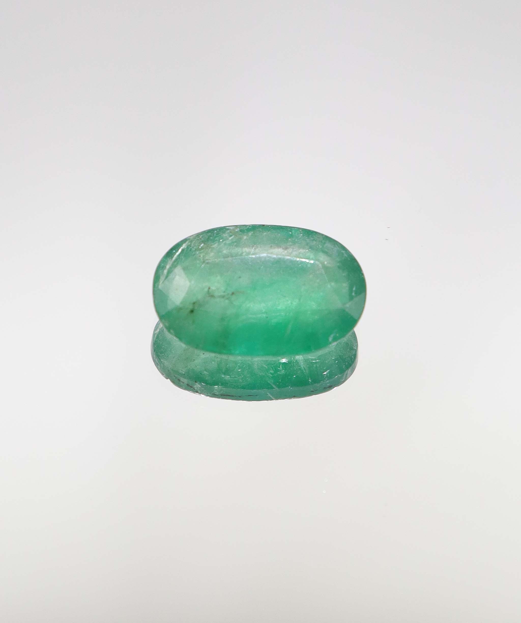 4.15ct Oval Natural Zambian Emerald DXBCS6344