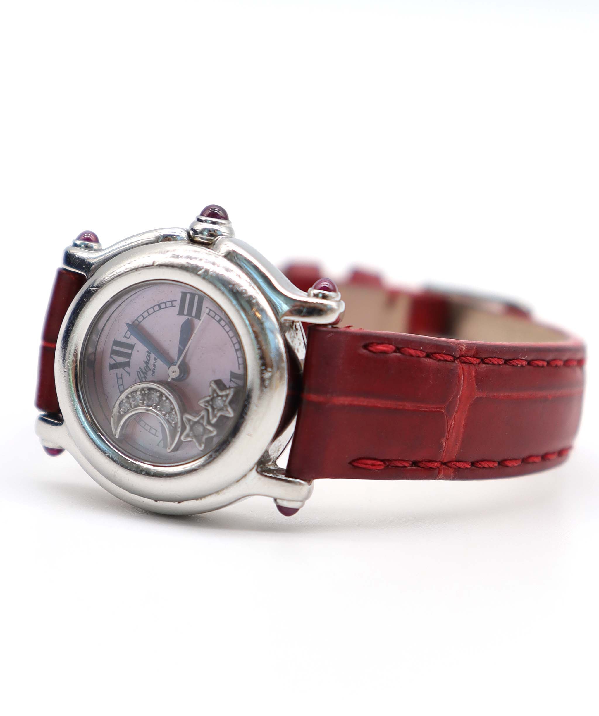 Chopard Happy Sports 27 8245 21 Women's Watch, Diamond, Moon, Star, Pink Shell, Quartz Watch, Happy Sports, Chopard 90304752 DXBS6379