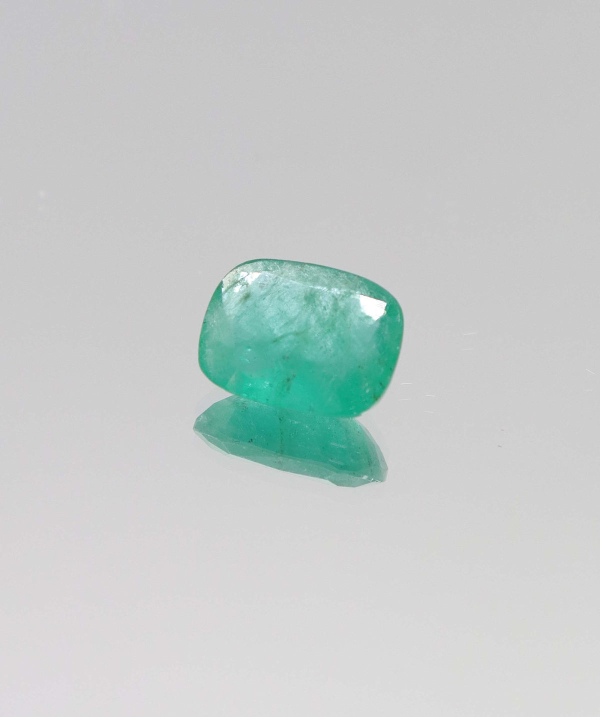 3.35ct Cushion Natural Zambian Emerald DXBCS6382