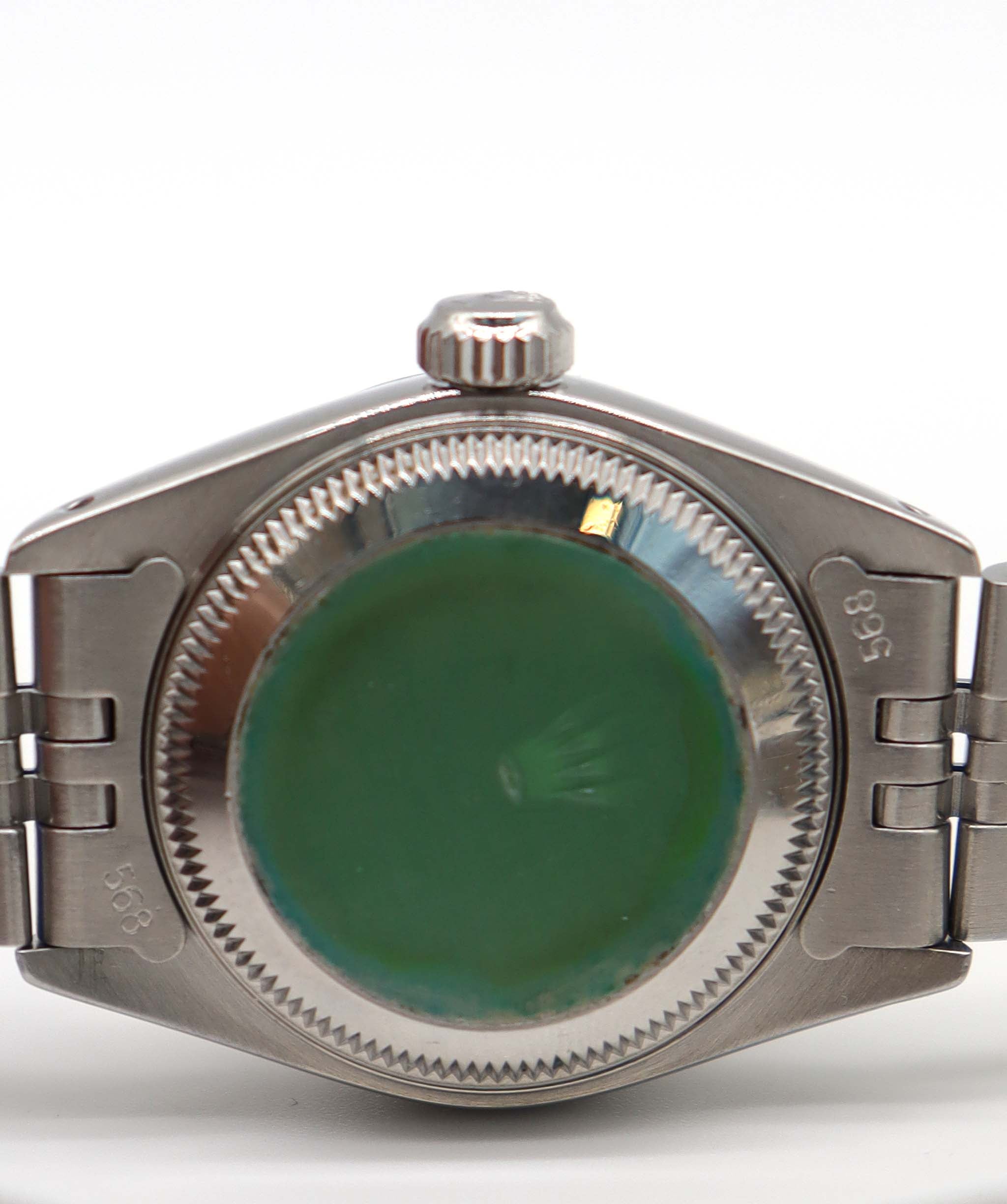 ROLEX Oyster Perpetual Date 69240 L-serial Ladies' Watch, Silver, Automatic Movement, Rolex 90314915 DXBS6391