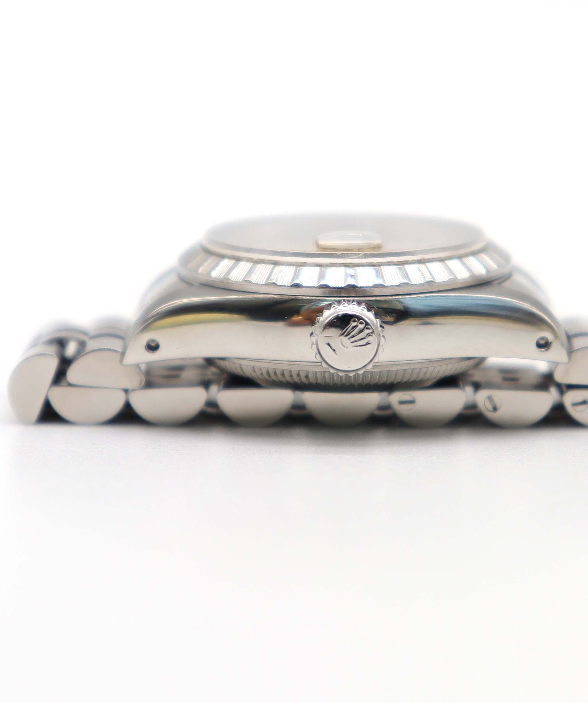 ROLEX Oyster Perpetual Date 69240 L-serial Ladies' Watch, Silver, Automatic Movement, Rolex 90314915 DXBS6391