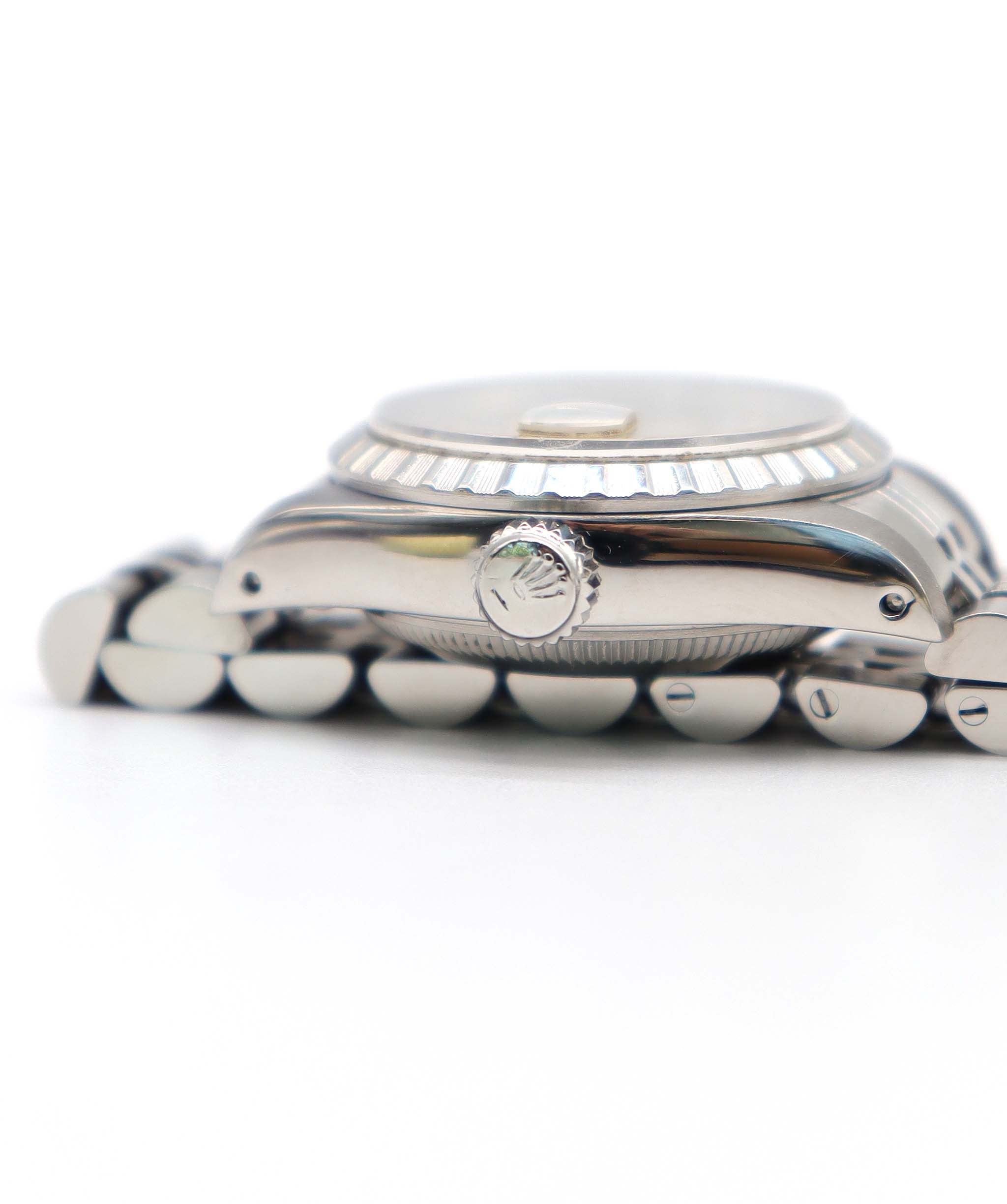 ROLEX Oyster Perpetual Date 69240 L-serial Ladies' Watch, Silver, Automatic Movement, Rolex 90314915 DXBS6391