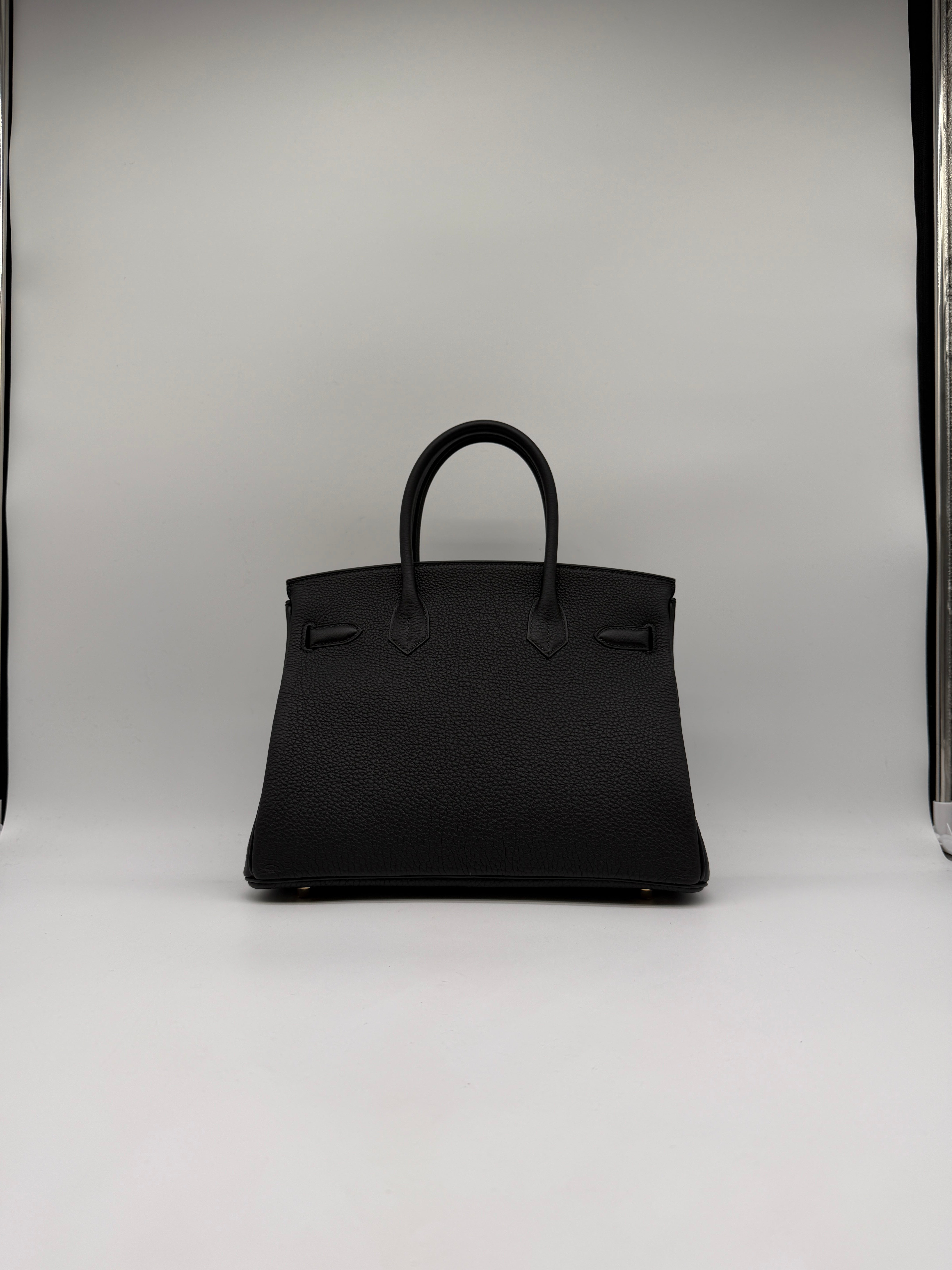 Hermès Birkin 30 Black Togo Gold Hardware