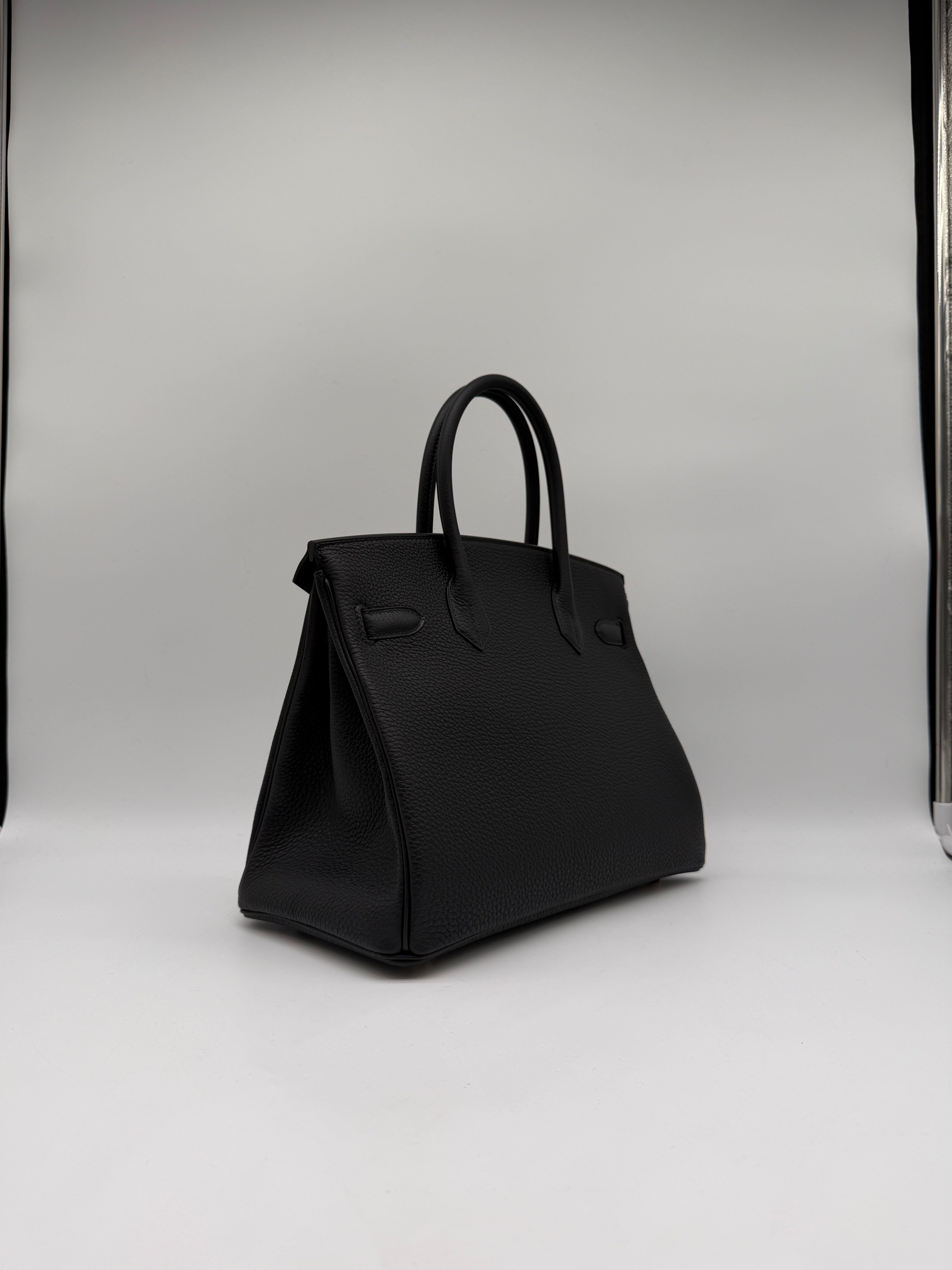 Hermès Birkin 30 Black Togo Gold Hardware
