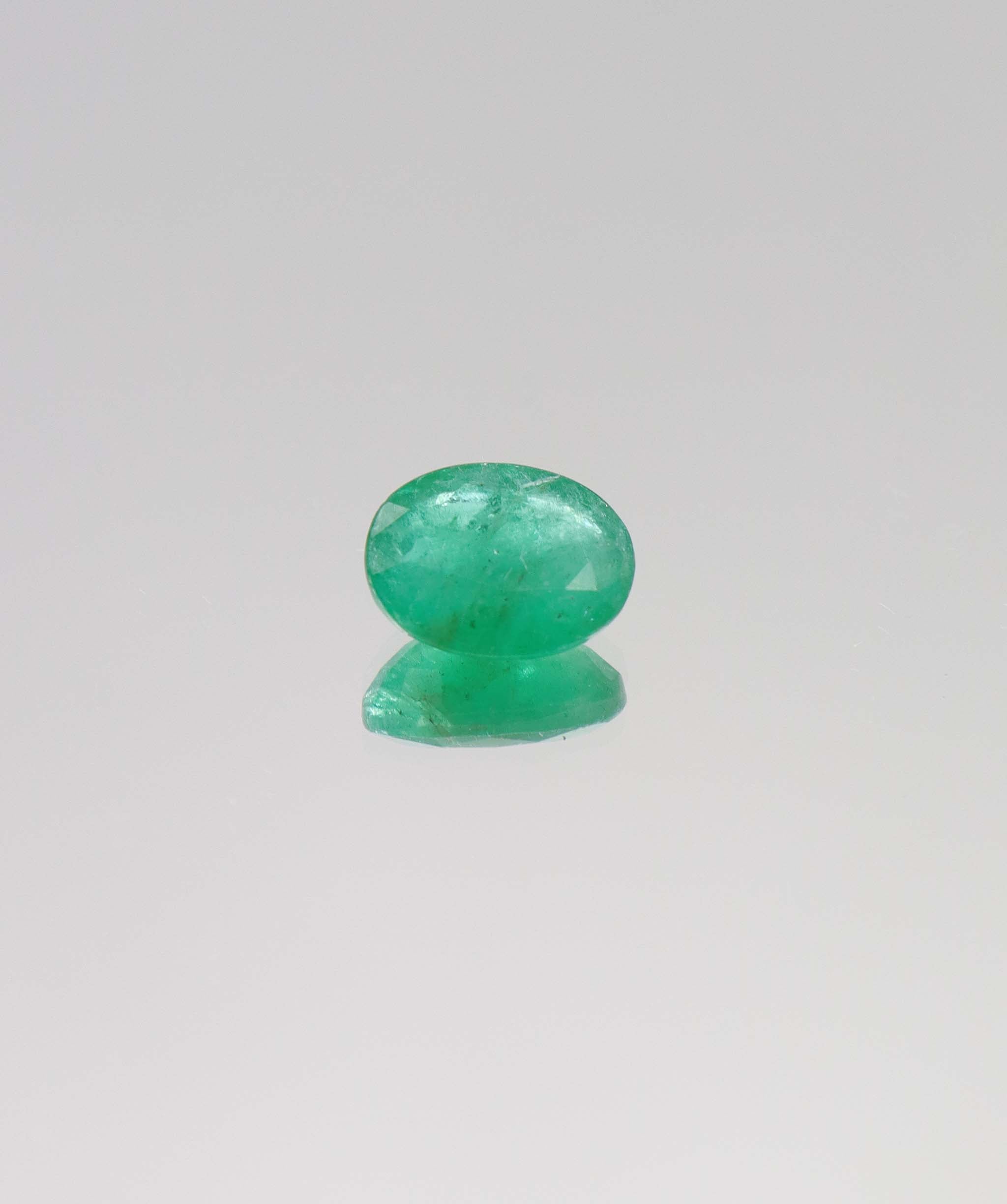 3.1ct Oval Natural Zambian Emerald DXBCS6369