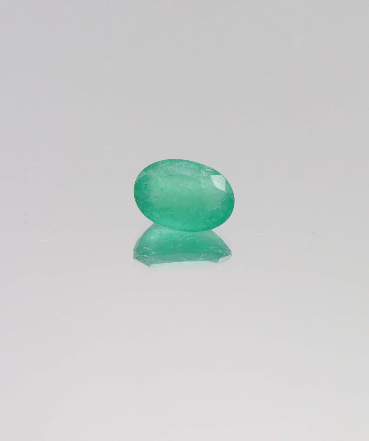 3.4ct Oval Natural Zambian Emerald DXBCS6371