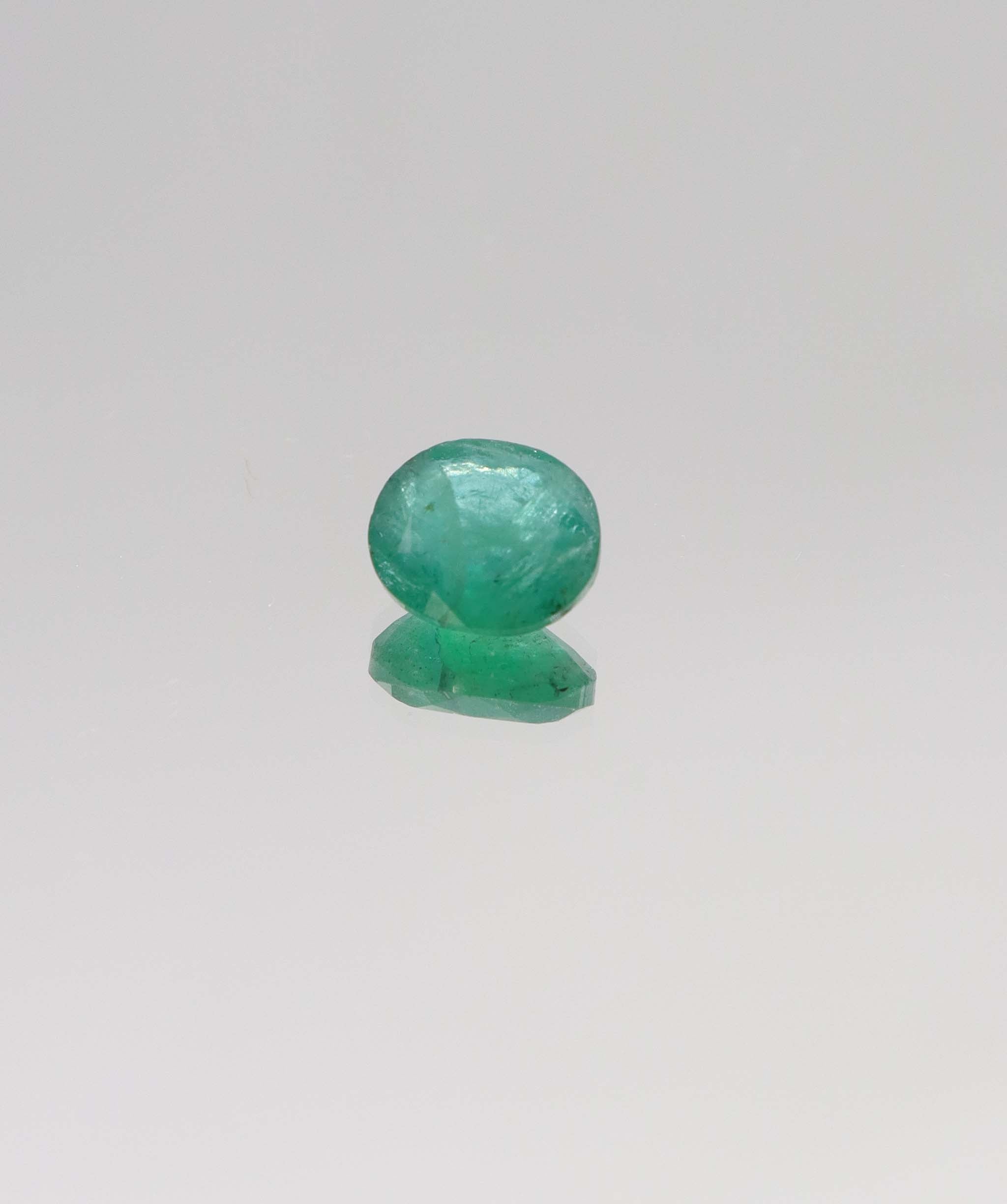 3.3ct Oval Natural Zambian Emerald DXBCS6375