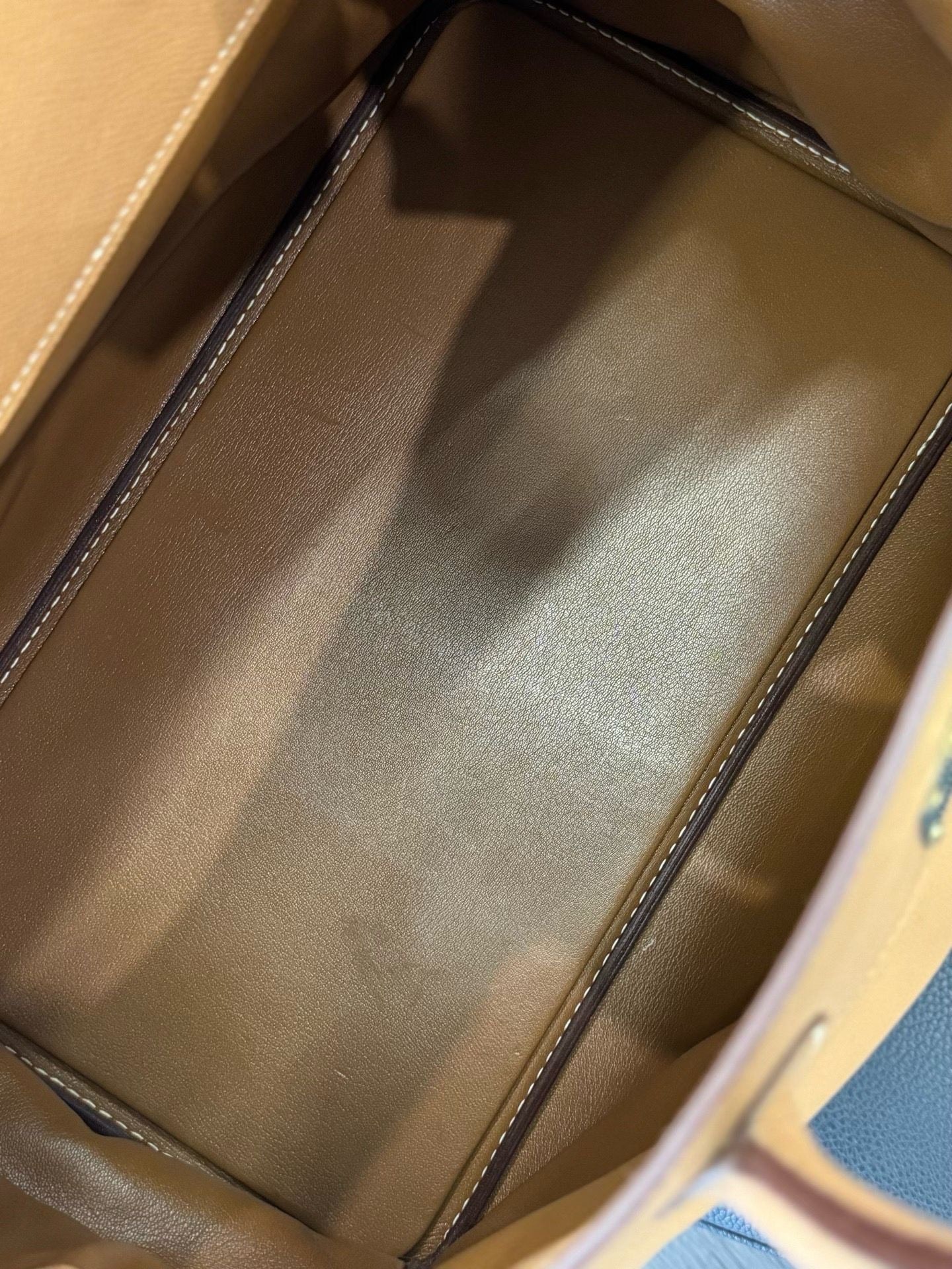 Hermès HAC 45 – Brown Leather with Gold Hardware