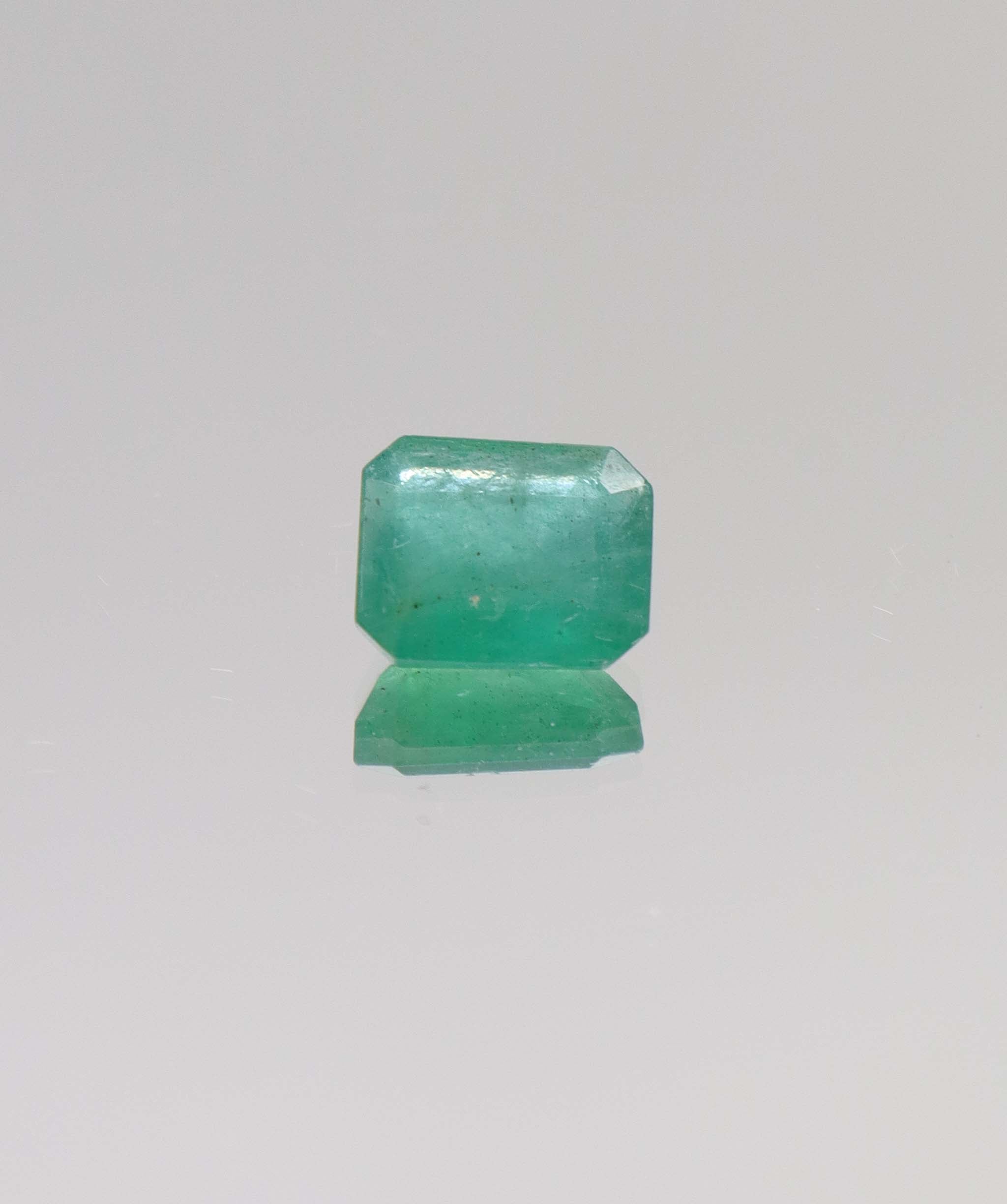 3.2ct Emerald Cut Natural Zambian Emerald DXBCS6419