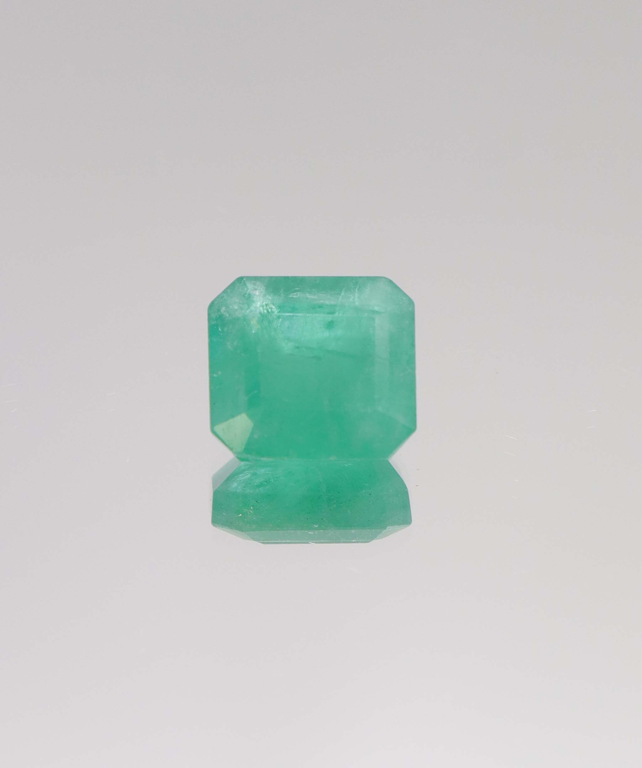 7.05ct Emerald Cut Natural Zambian Emerald DXBCS6400