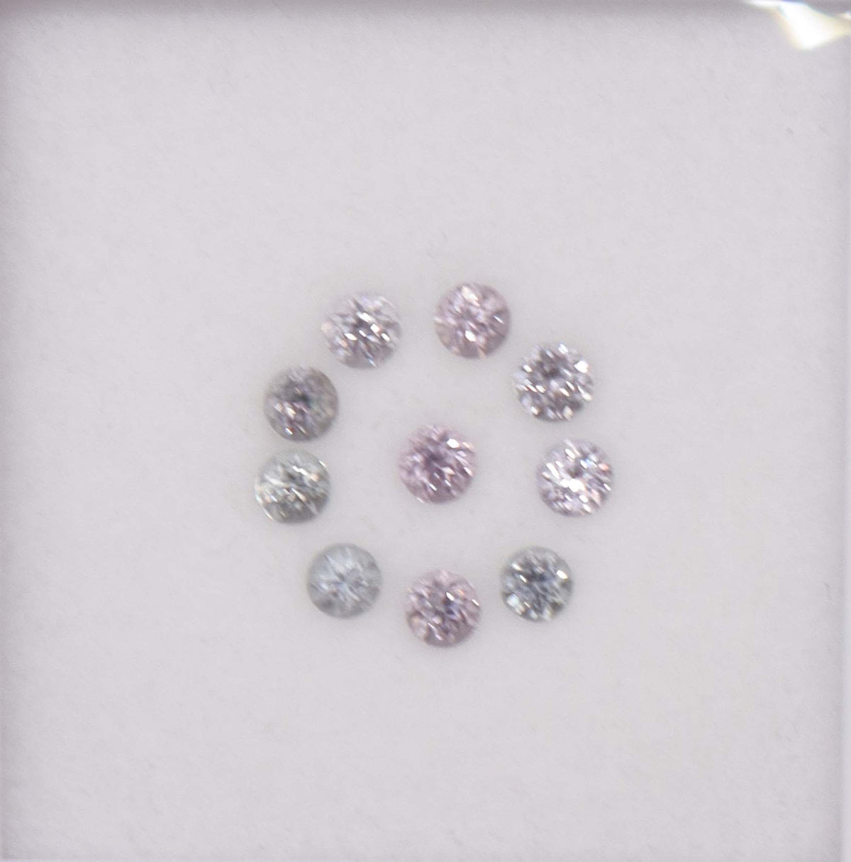 1.50ct Stormy Silver Spinel Melee Set DXBCS6313
