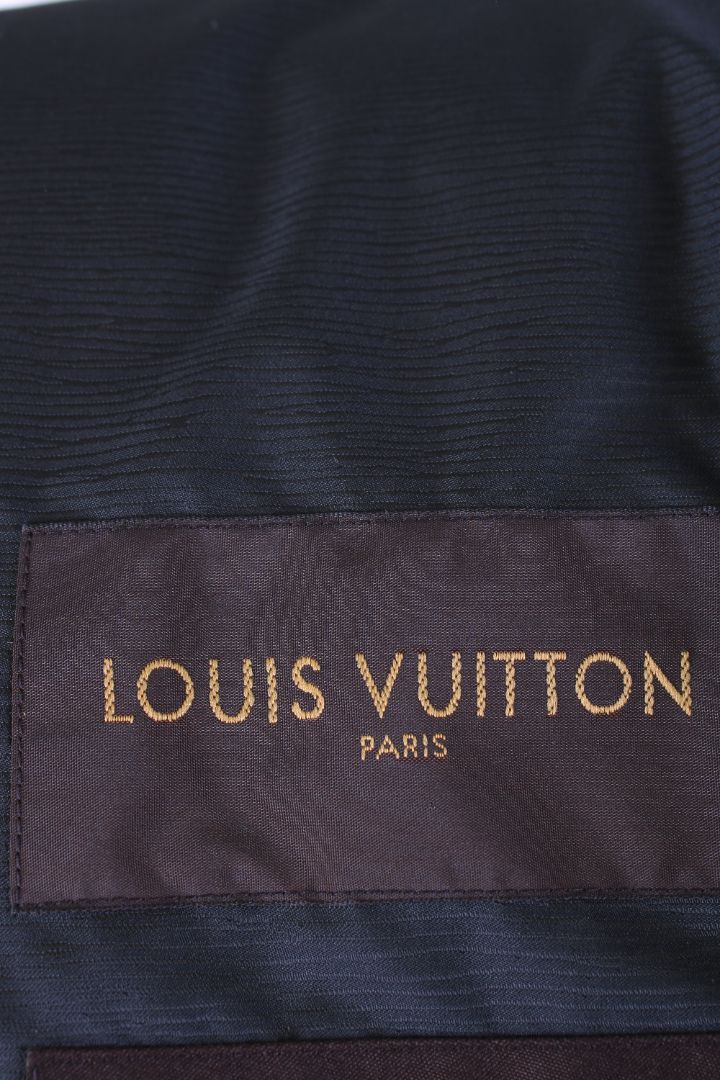 Louis Vuitton Quilted Knitted Jacket Black M
