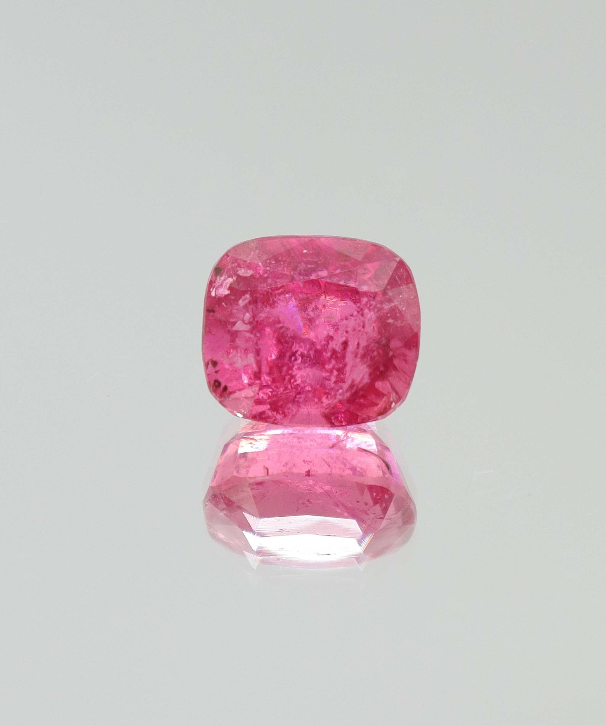 5.25ct Pink Tourmaline Cushion DXBCD2195